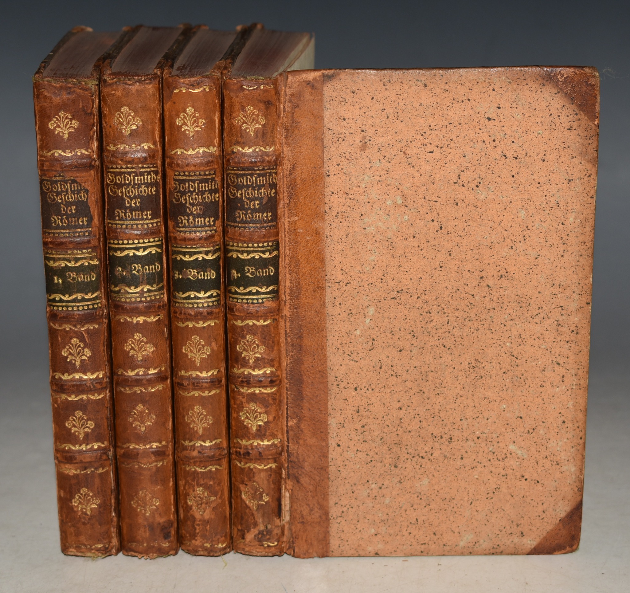 Dr. Goldsmiths Geschichte der Romer von Erbauung der Stadt Rom bis auf den Untergang des abendlandischen Kaiserthums. Aus dem Englischen. In Four Volumes.
