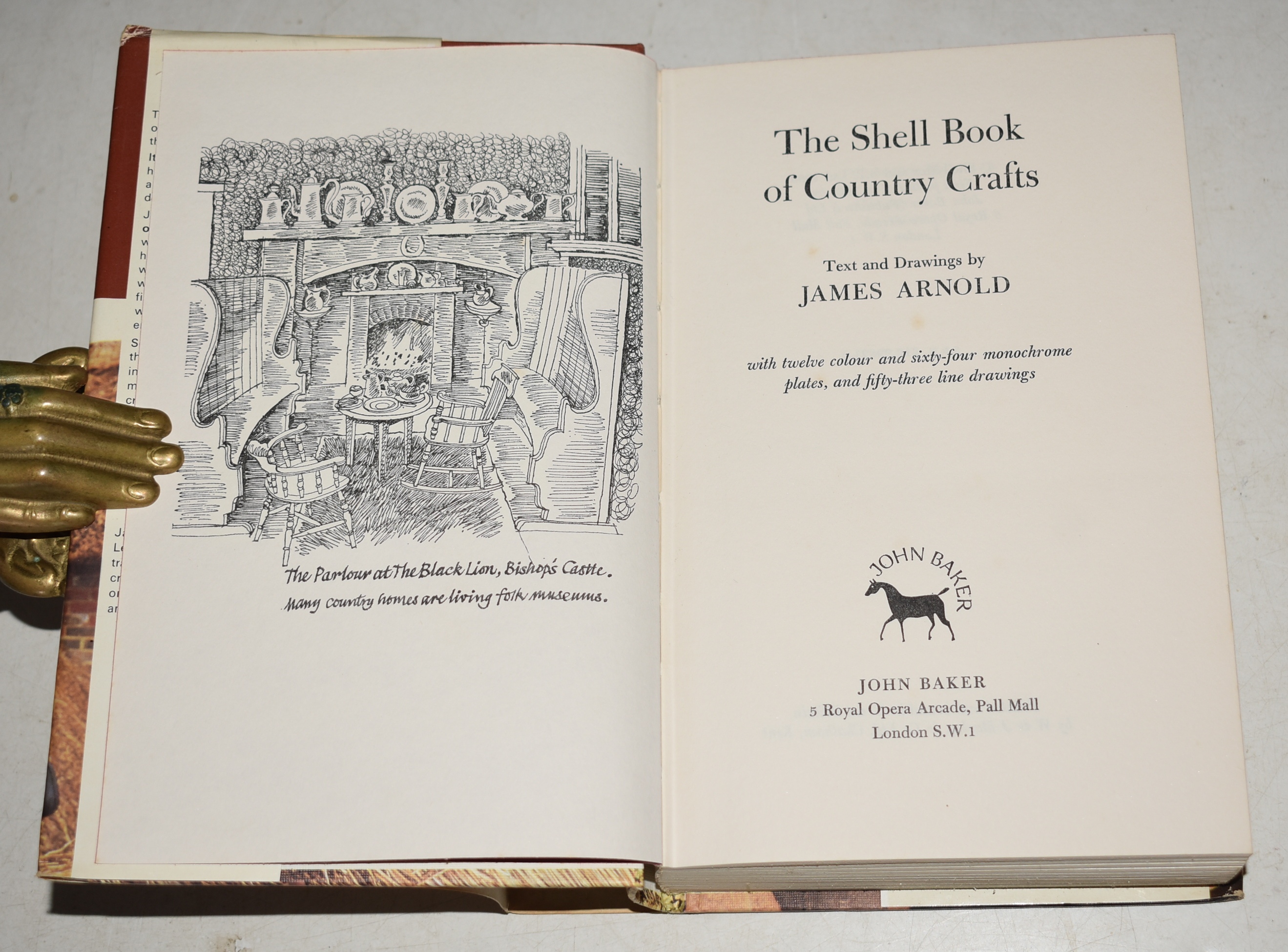 The Shell Book of Country Crafts With 12 colour and 64 monochrome plates, and 53 line drawings.