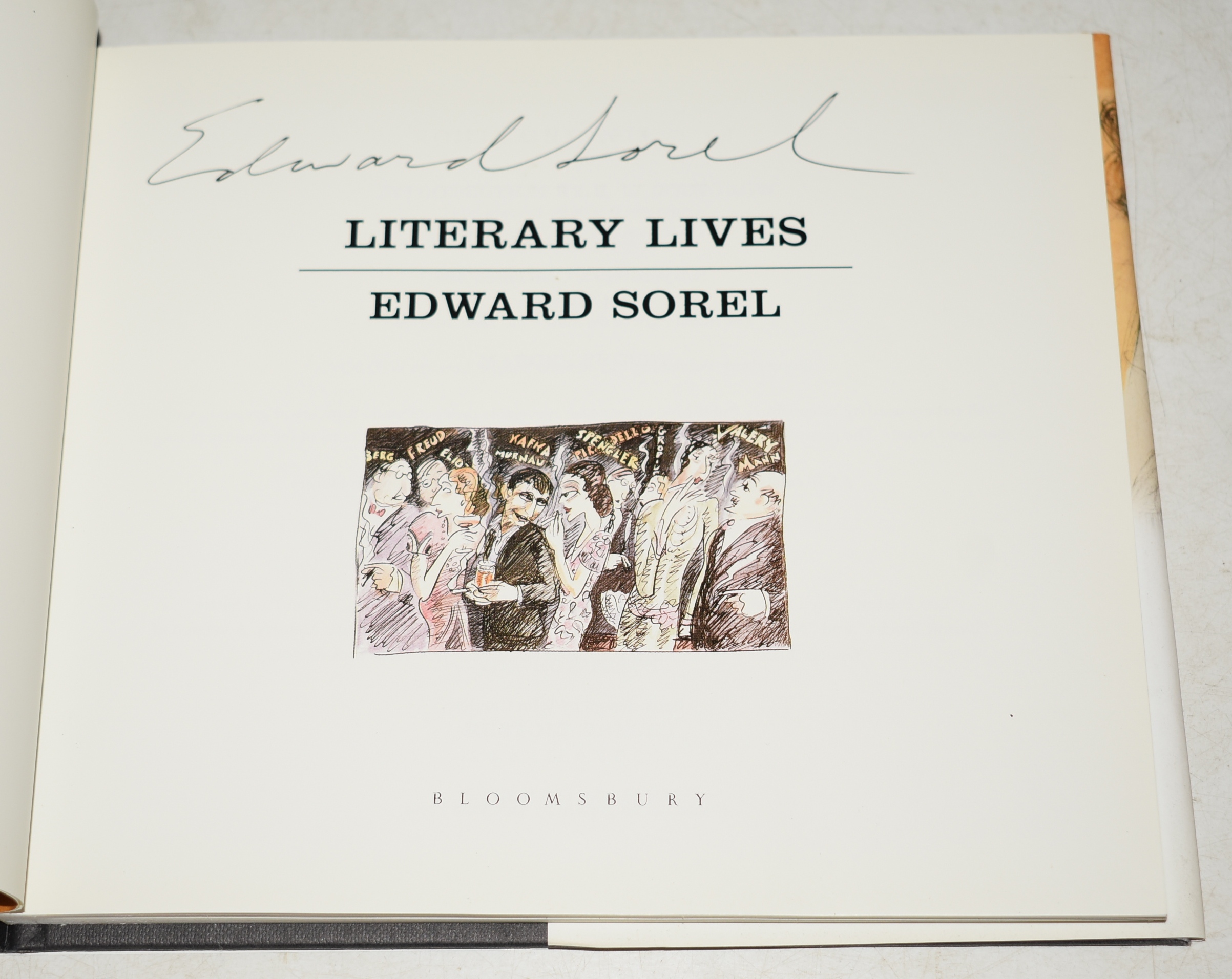 Literary Lives With an Introduction by E.L. Doctorow SIGNED by author