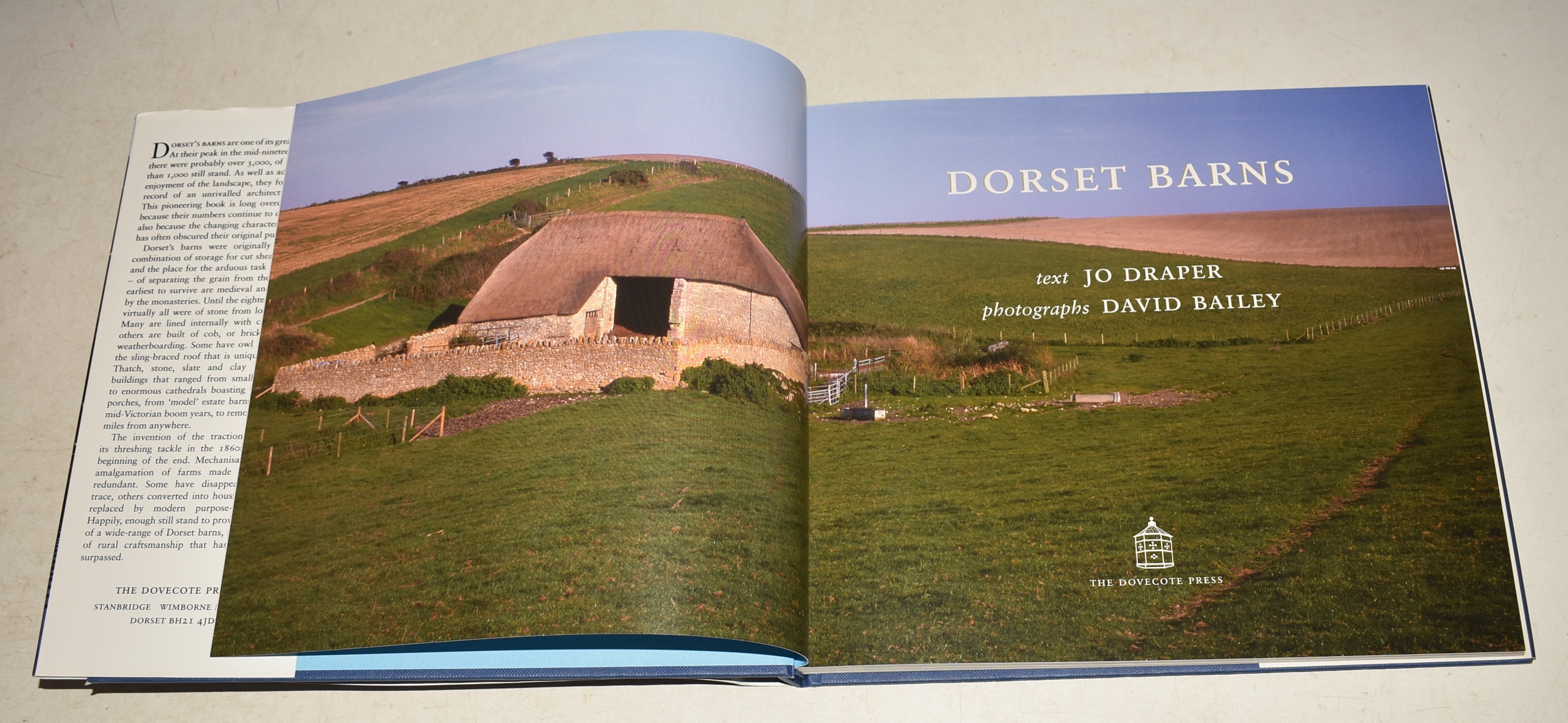 Dorset Barns Text Jo Baker Photographs David Bailey