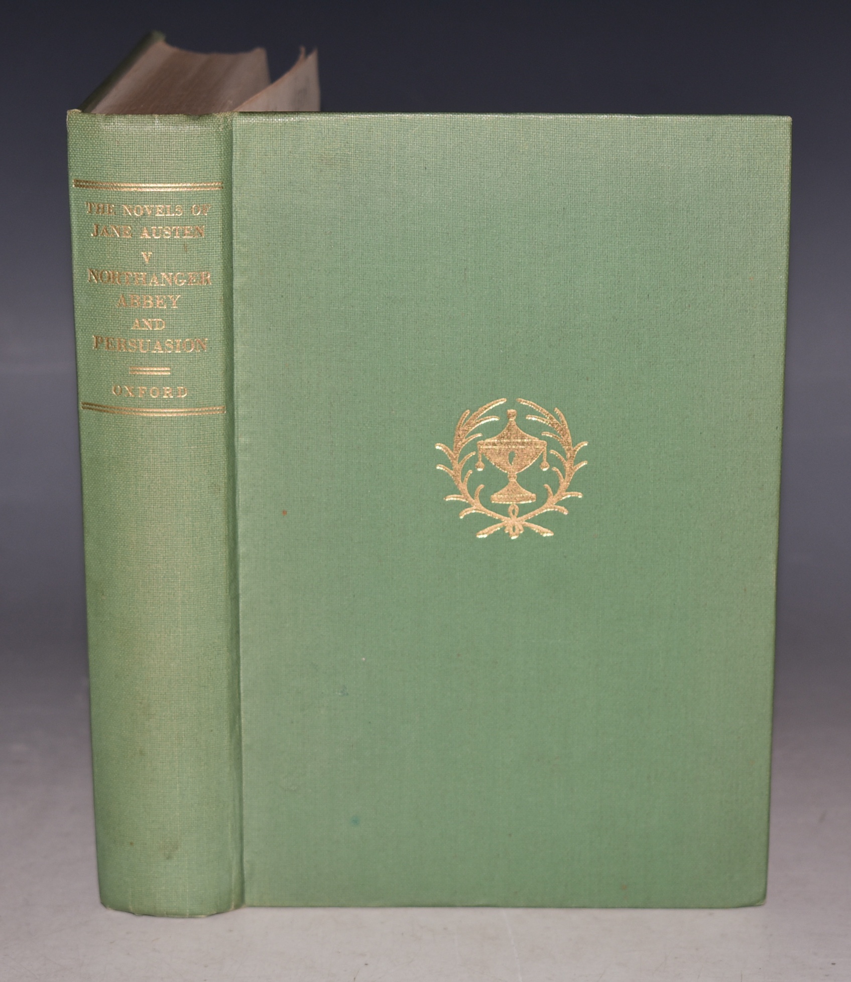 Northanger Abbey and Persuasion. The Works of Jane Austen Volume V The text based on Collation of the Early Editions by R.W. Chapman.