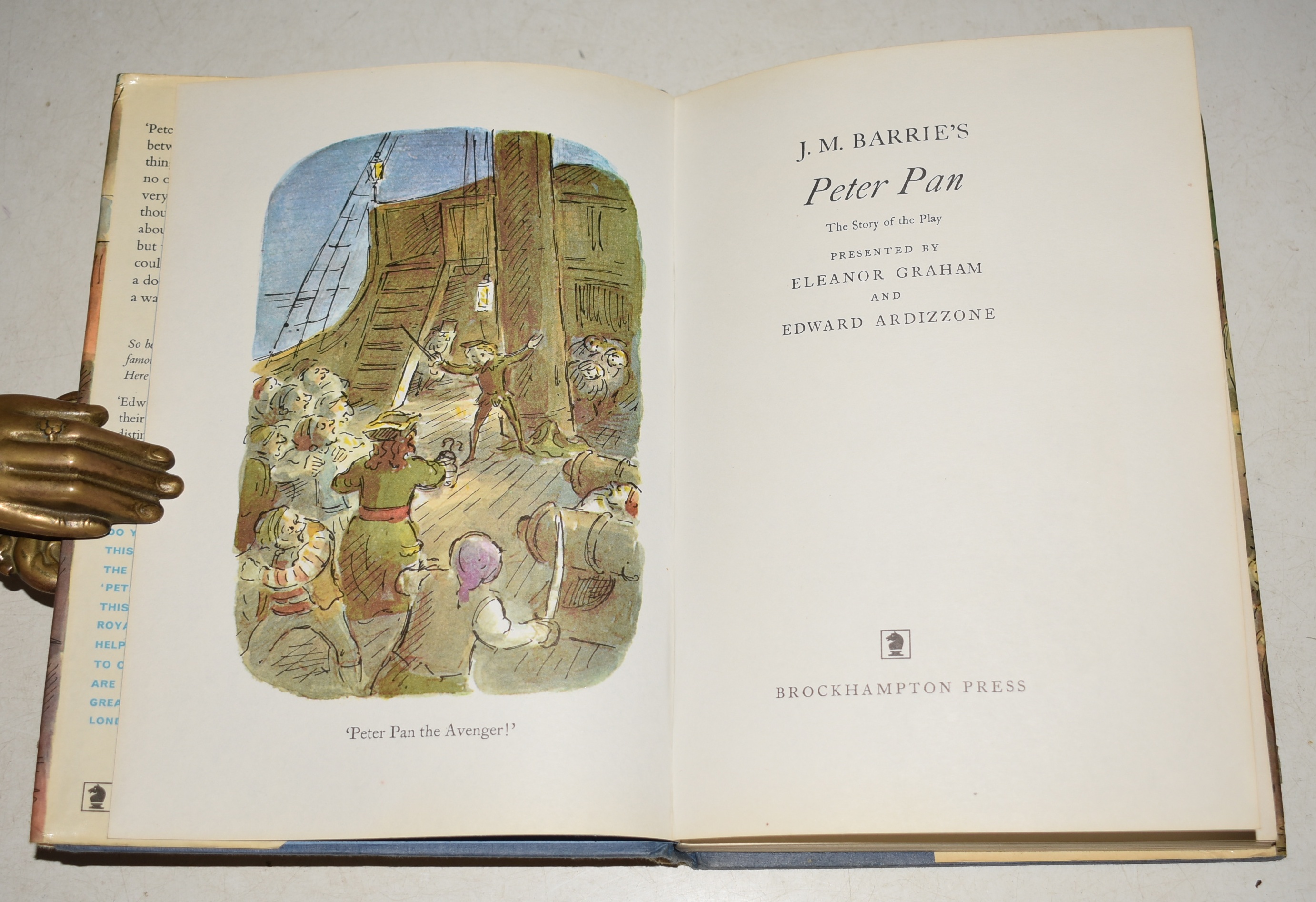 Peter Pan. The story of the Play presented by Eleanor Graham and Edward Ardizzone.