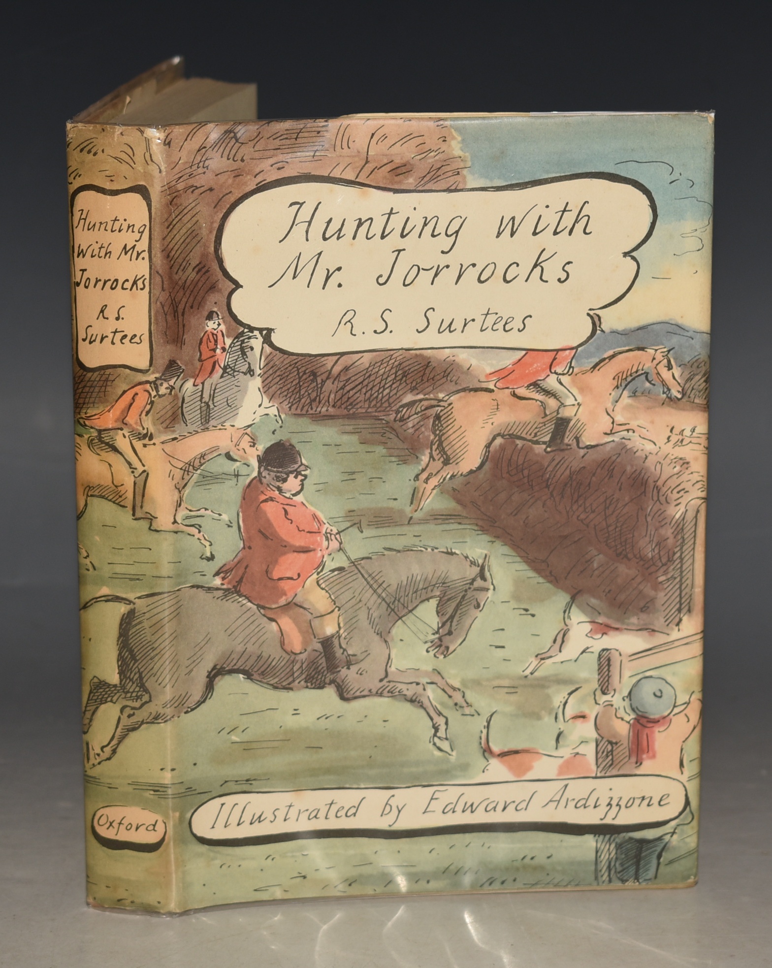 Hunting with Mr. Jorrocks. From "Handley Cross". Edited by Lionel Gough. With Illustrations by Edward Ardizzone.