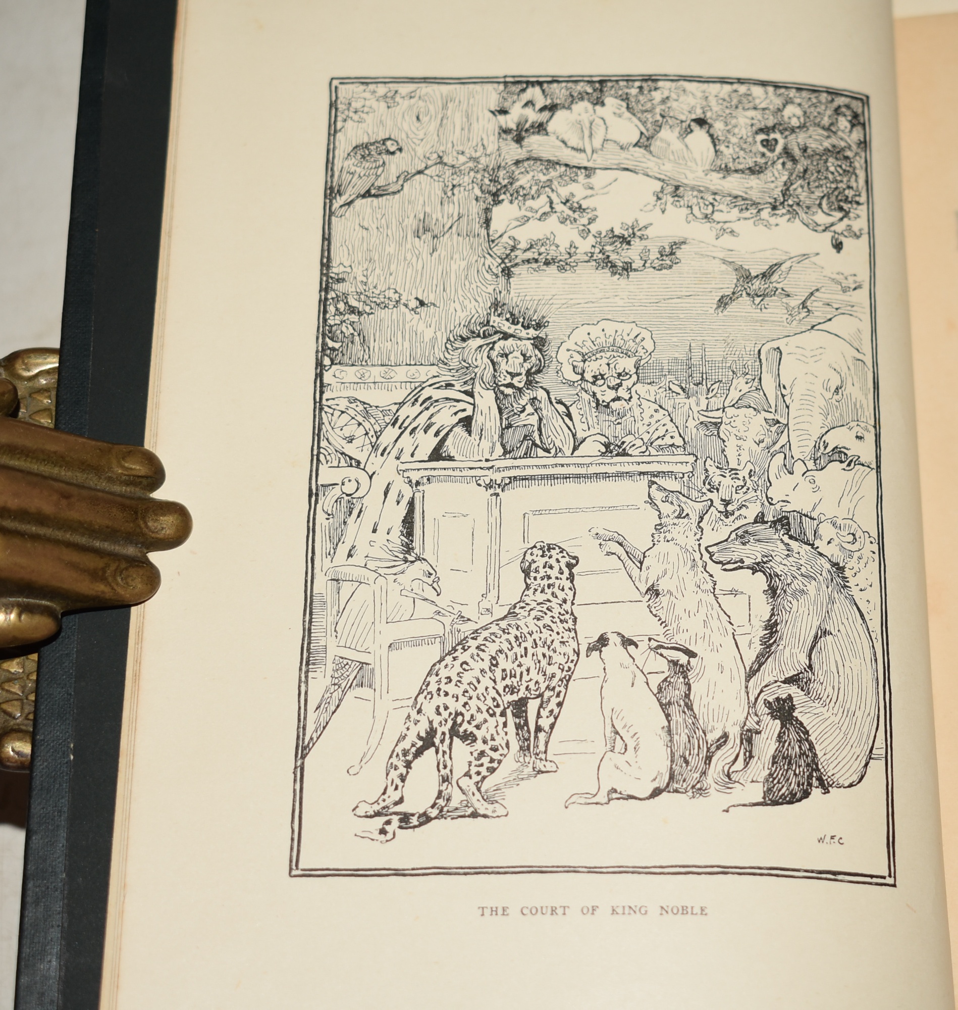 The Most Delectable History of Reynard The Fox Edited with Introduction and Notes by Joseph Jacobs. Done into Pictures by W. Frank Calderon.