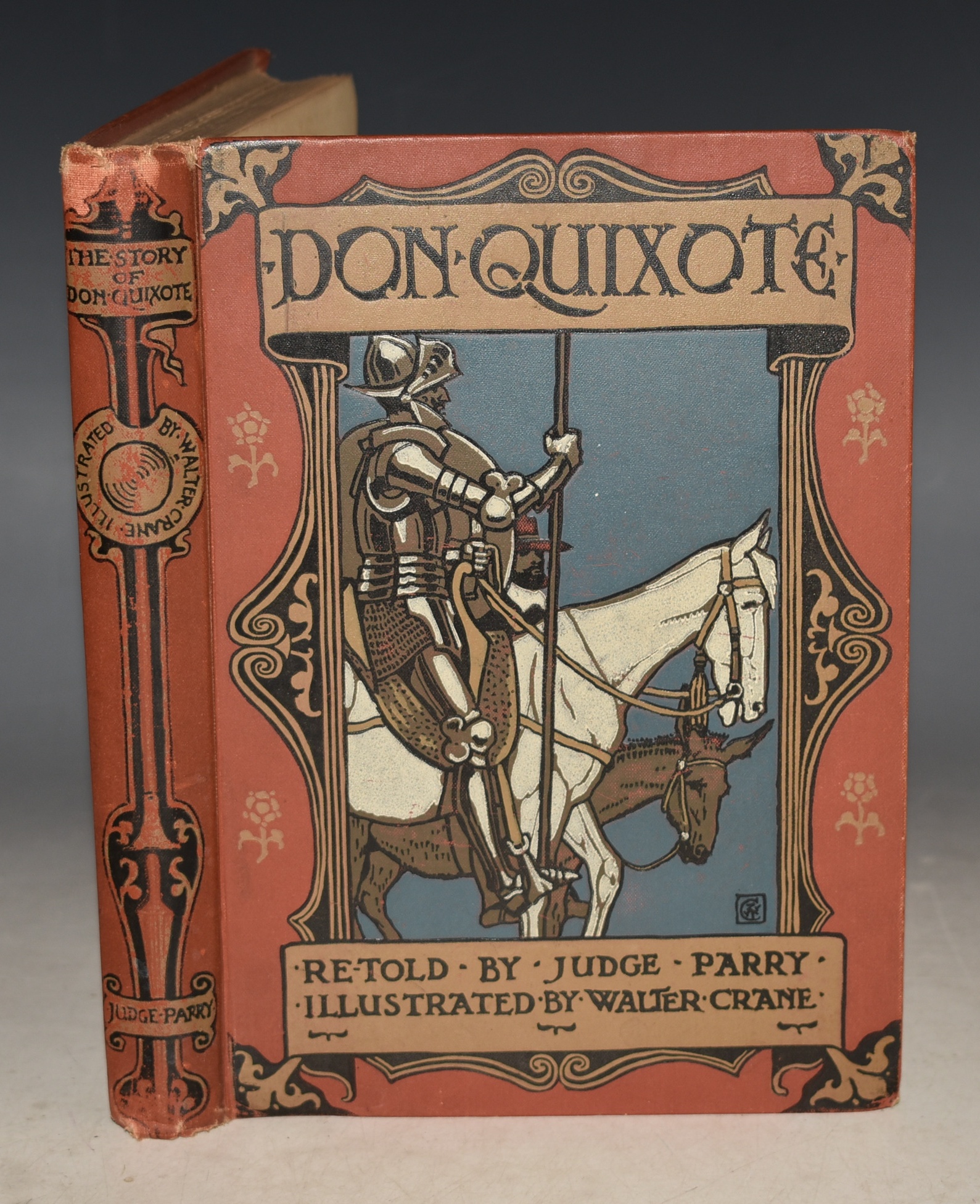 Don Quixote of the Mancha. Re-told by Judge PARRY. Illustrated by Walter Crane.