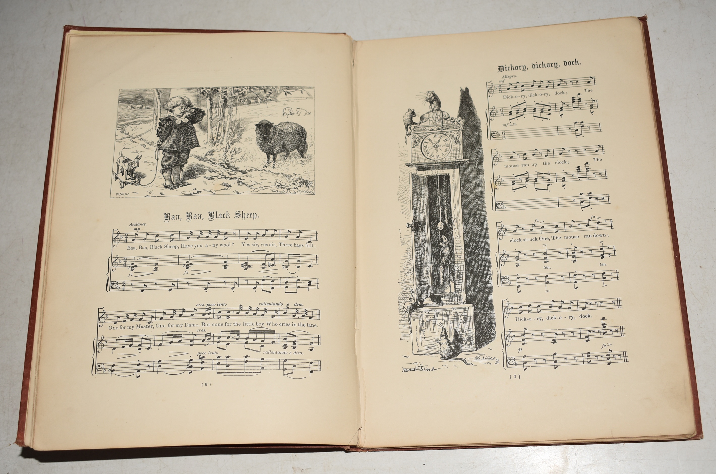 National Nursery Rhymes And Nursery Songs. Set to Original Music. With Illustrations Engraved by the Brothers Dalziel.