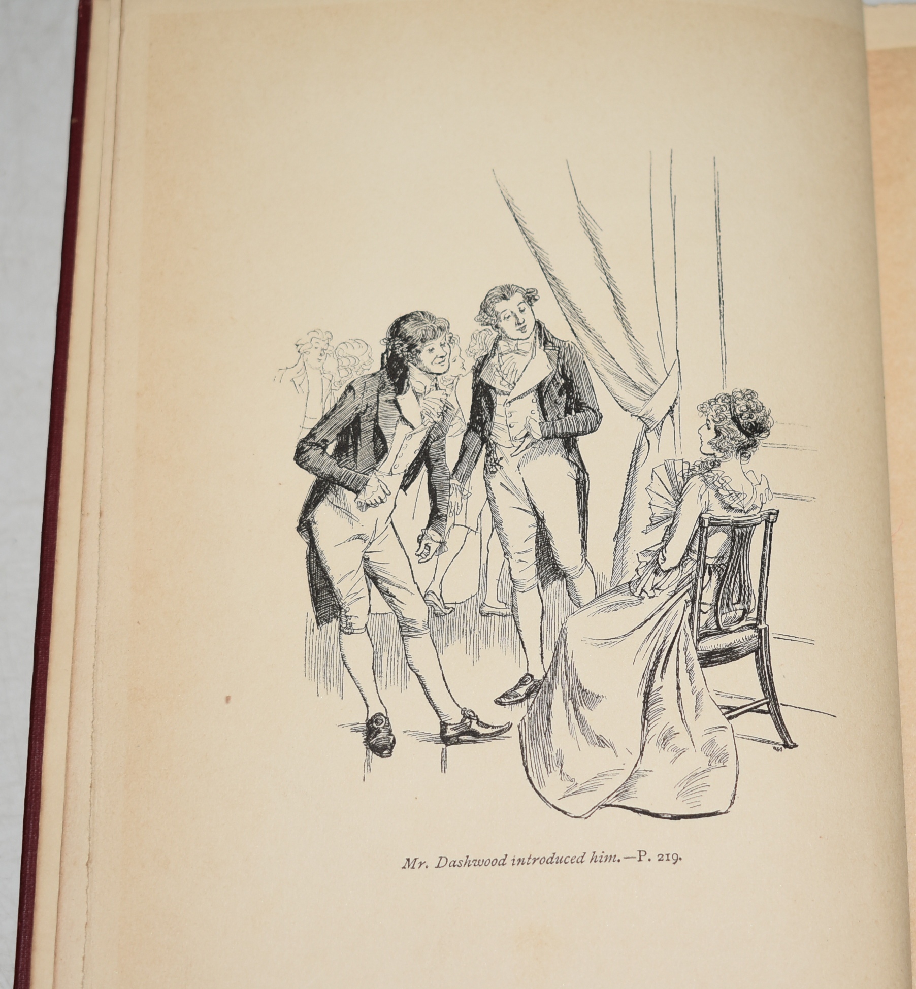 Sense and Sensibility With Illustrations By Hugh Thomson. And an Introduction by Austin Dobson.