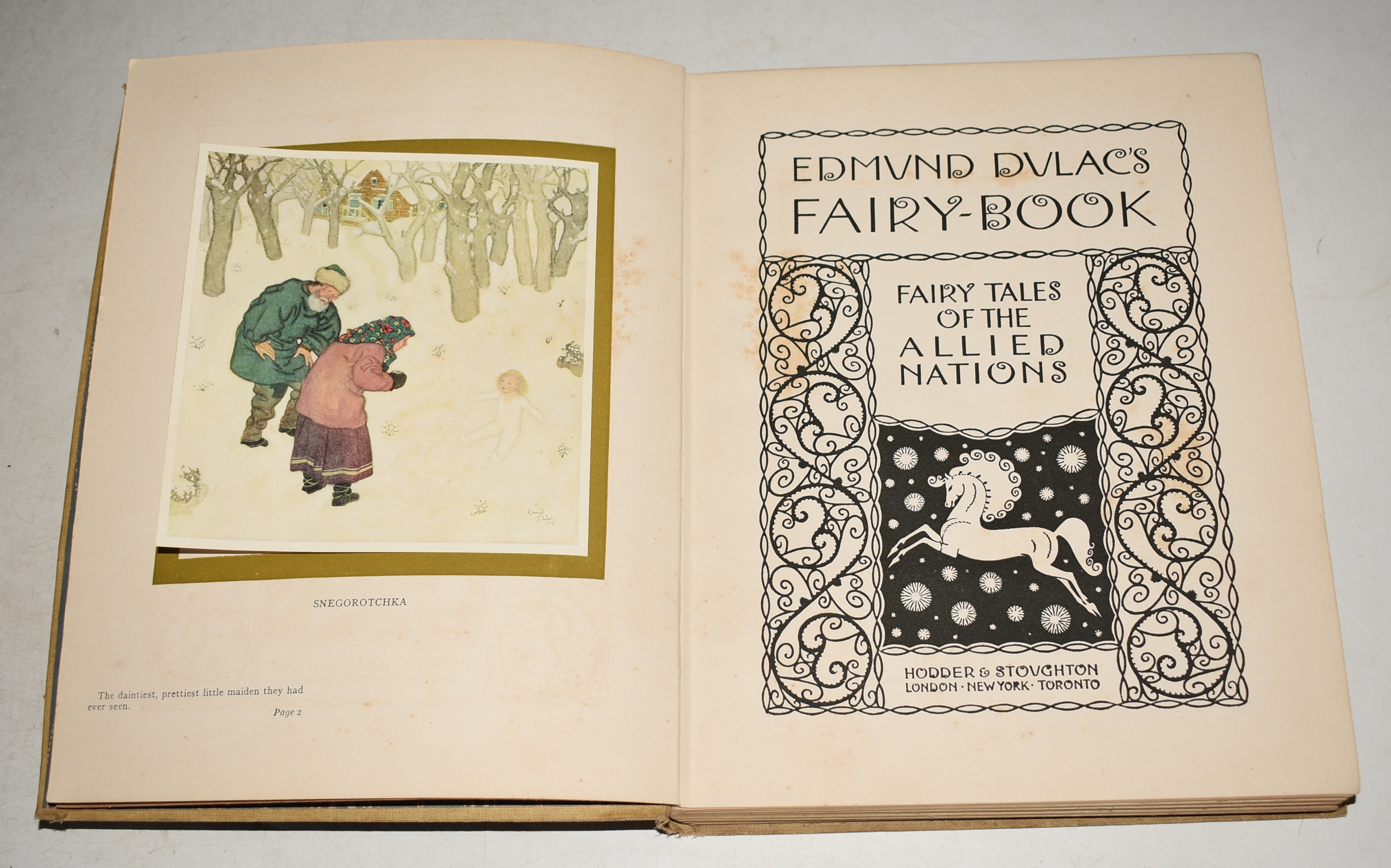 Edmund Dulac&rsquo;s Fairy-book. Fairy Tales of the Allied Nations.