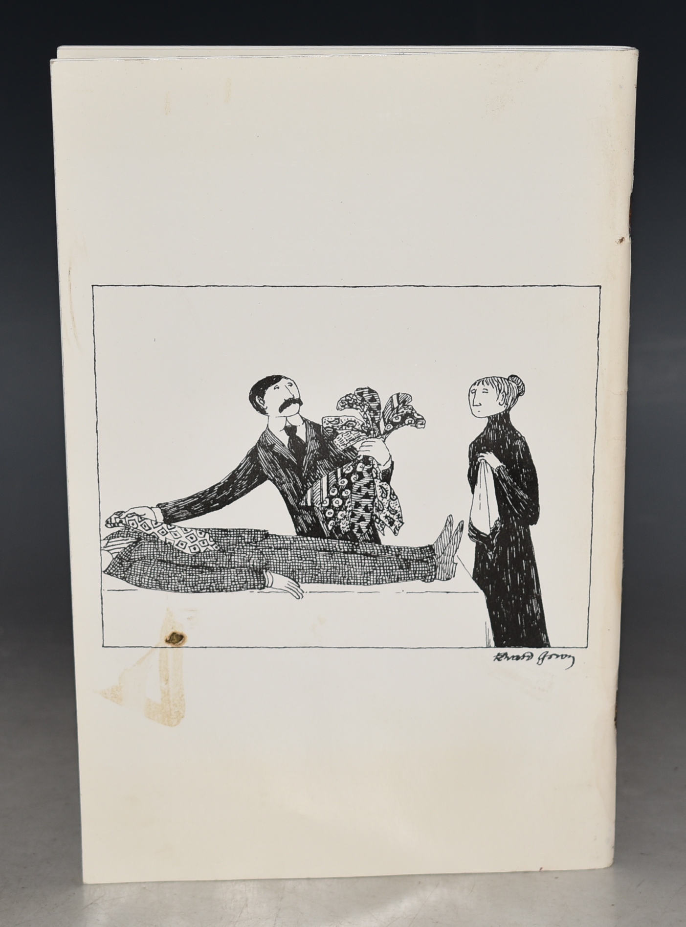 Bromer Booksellers Catalogue 113: Edward Gorey Original Art, Primary and Secondary Works, Dustwrappers, Periodicals, Cover Designs, Posters, Cards, Toys, and Other Ephemera.
