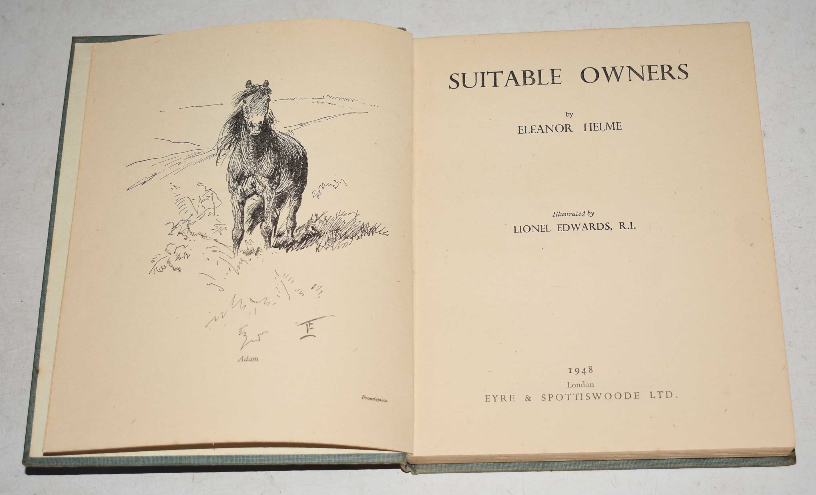 Suitable Owners Illustrated by Lionel Edwards.