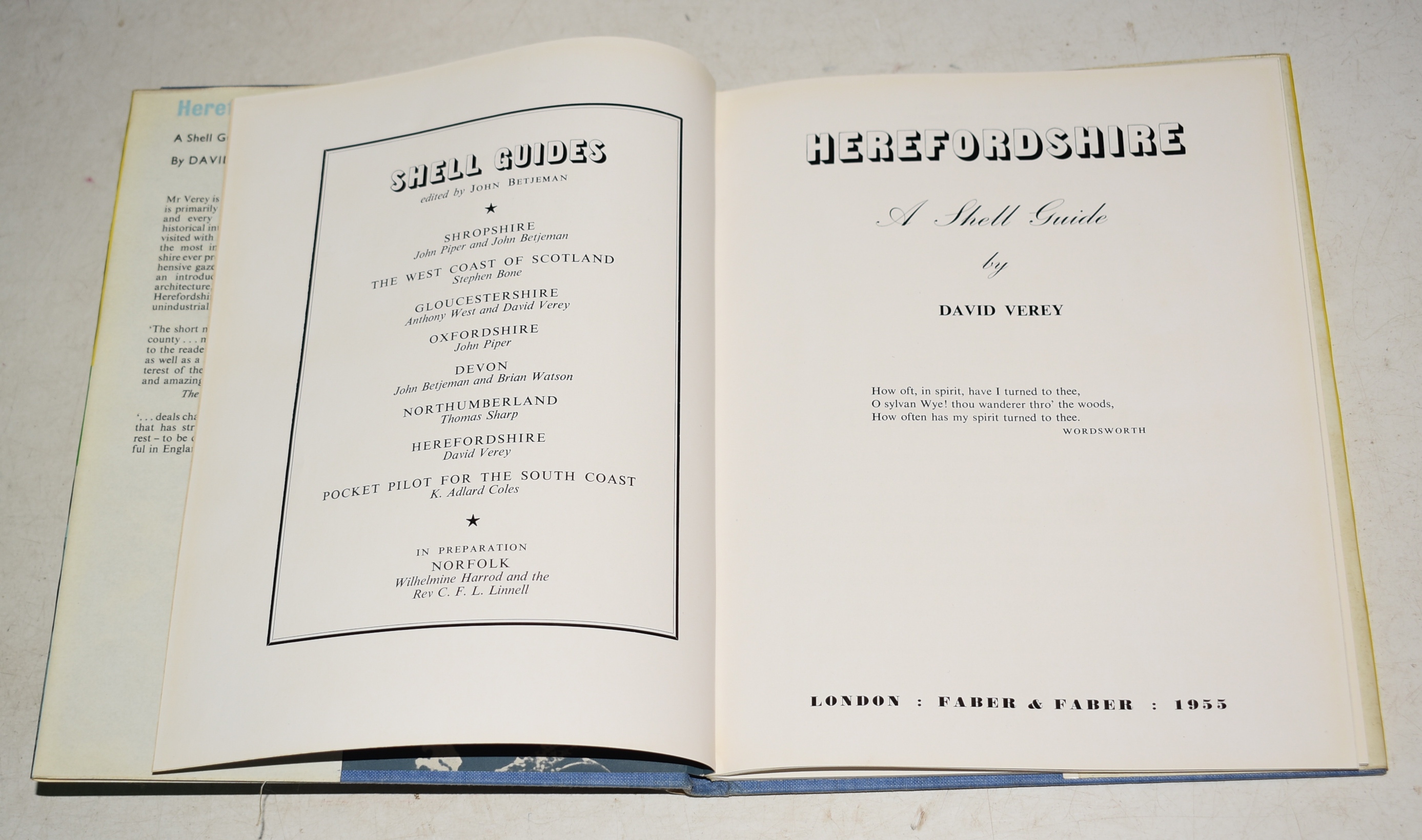 Herefordshire Shell Guide edited by John Betjeman