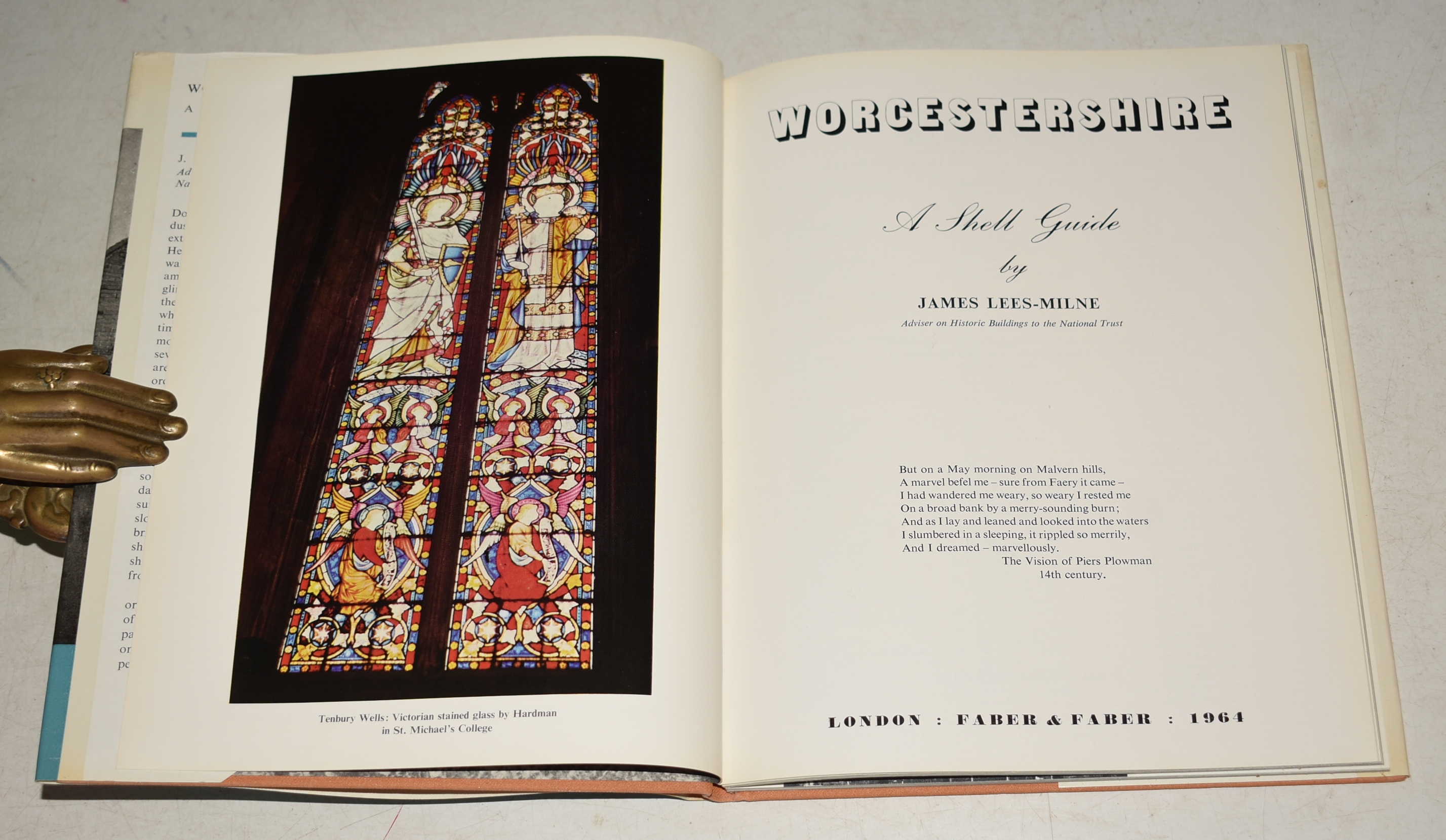 Worcestershire A shell Guide edited my John Betjeman and John Piper