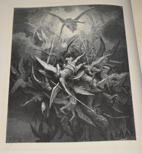 Milton’s Paradise Lost. Illustrated by Gustave Dore. Edited with Notes ...