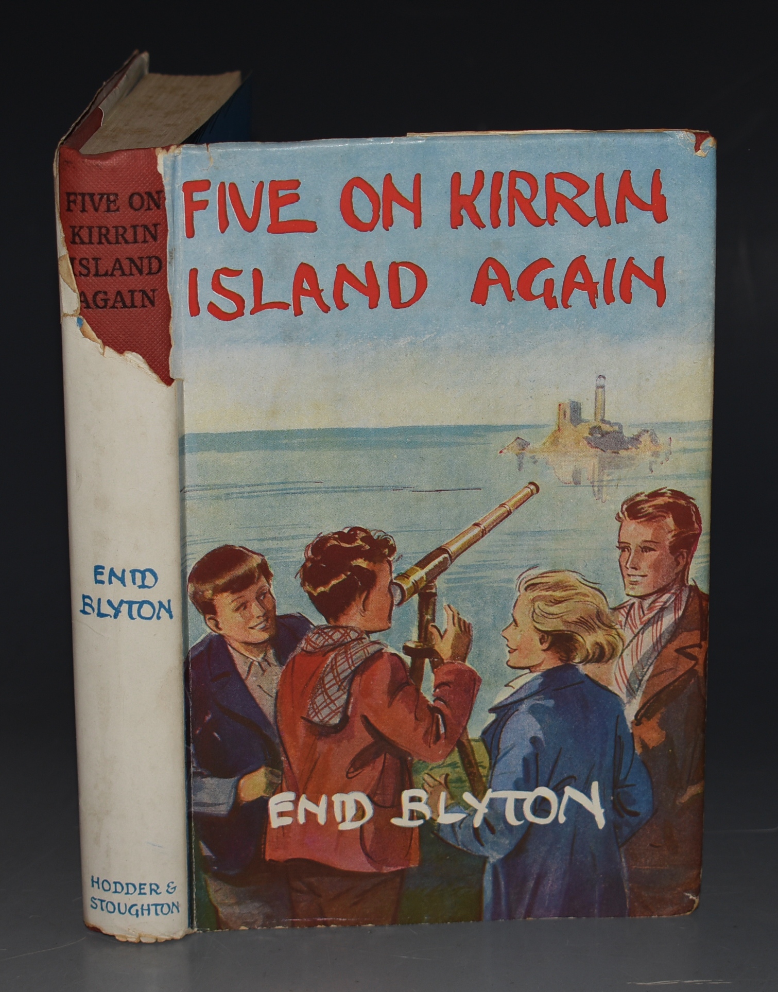 Five on Kirrin Island Again. Pictured by Eileen A. Soper. SIGNED COPY.