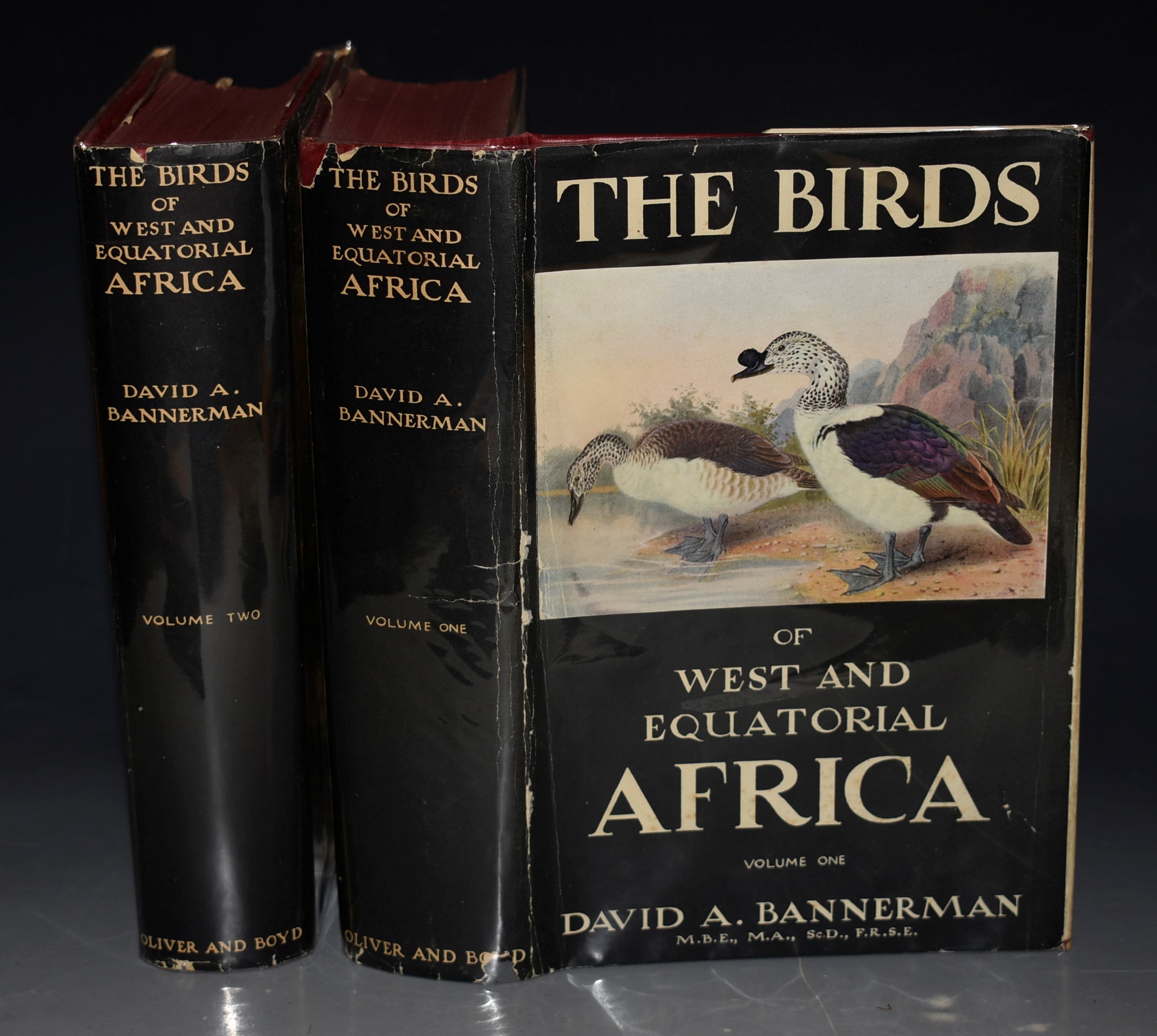 The Birds of West and Equatorial Africa. With a Foreword by Sir Alan Burns.  With 54 full-page plates of which 30 are in colour and 433 figures in the 