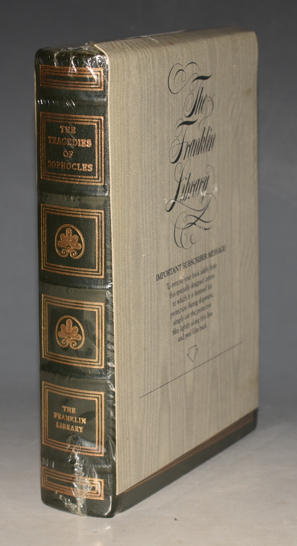 The Tragedies of Sophocles LIMITED EDITION - FINE BINDING