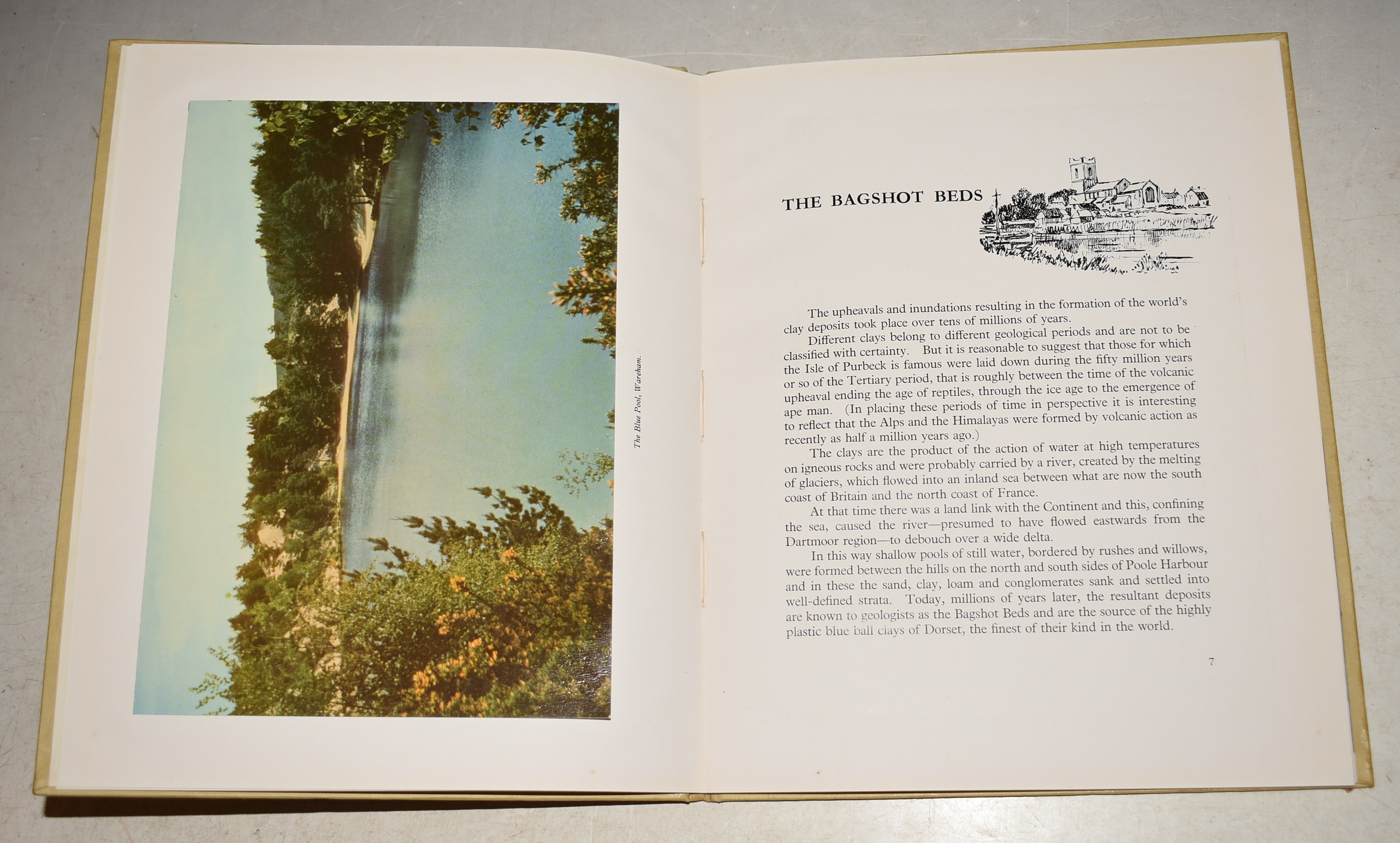 The Clay Mines of Dorset. worked by Pike Bros., Fayle & Co.Ltd of Wareham. 1760-1960.