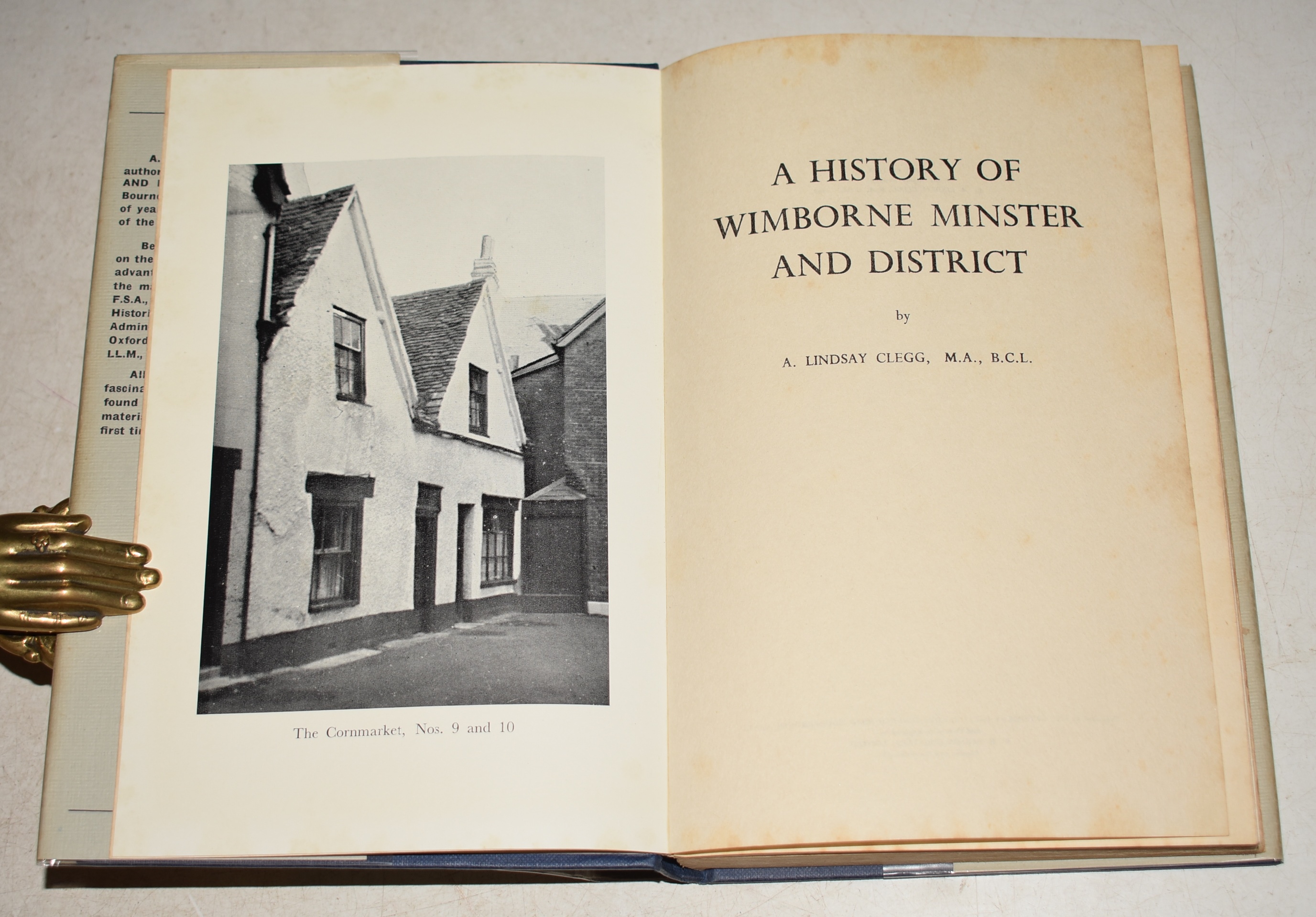 A History of Wimborne Minster and District
