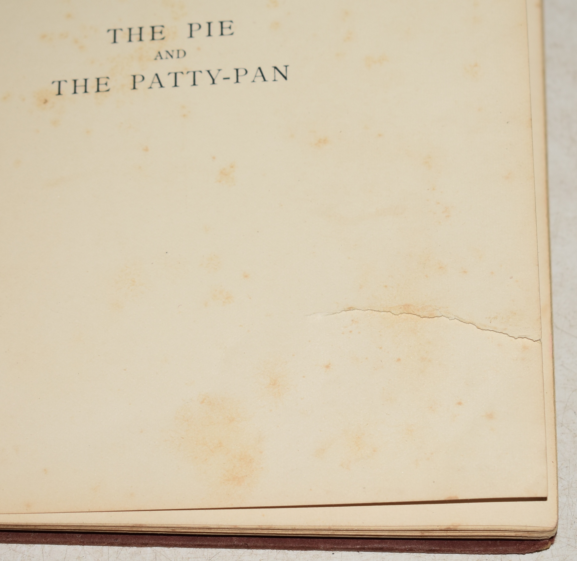 The Pie and The Patty-Pan.
