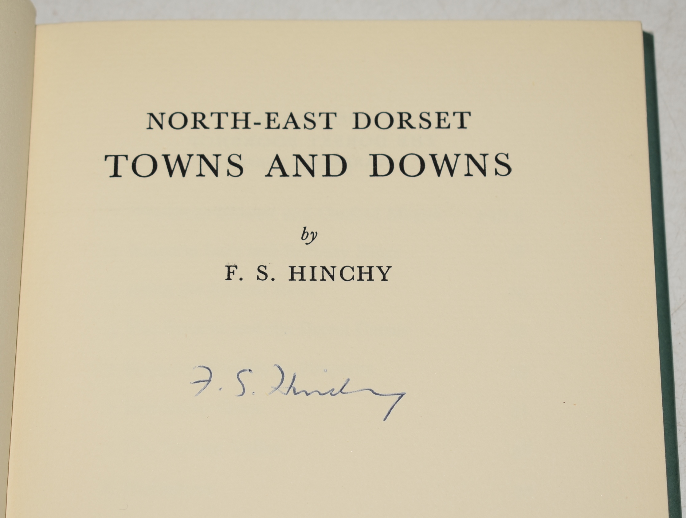 North-East Dorset (SIGNED) Towns and Downs.