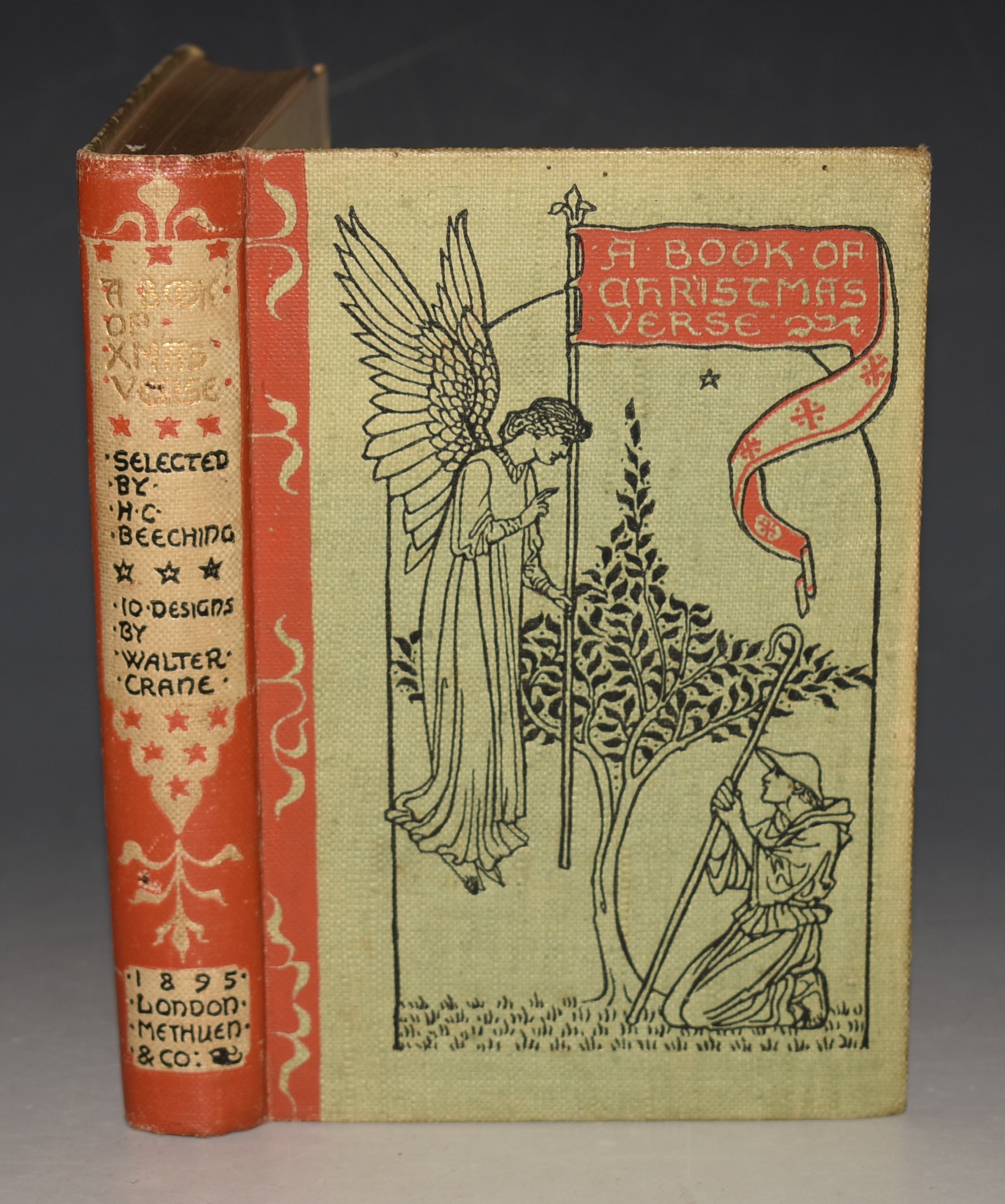 A Book of Christmas Verse. Selected by H.C. Beeching: With Ten Designs by Walter Crane.