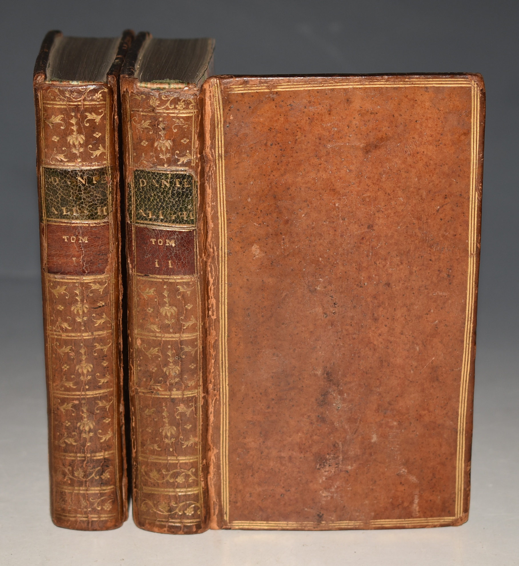 La Divina Commedia Di Dante Alighieri. In Two Volumes. With Introductory Dissertations by Sig. Abb. Marrini, Signor Dottore Vincenzio Martinelli, & P. Berti. With a short introduction by Anton Maria Salvnii.