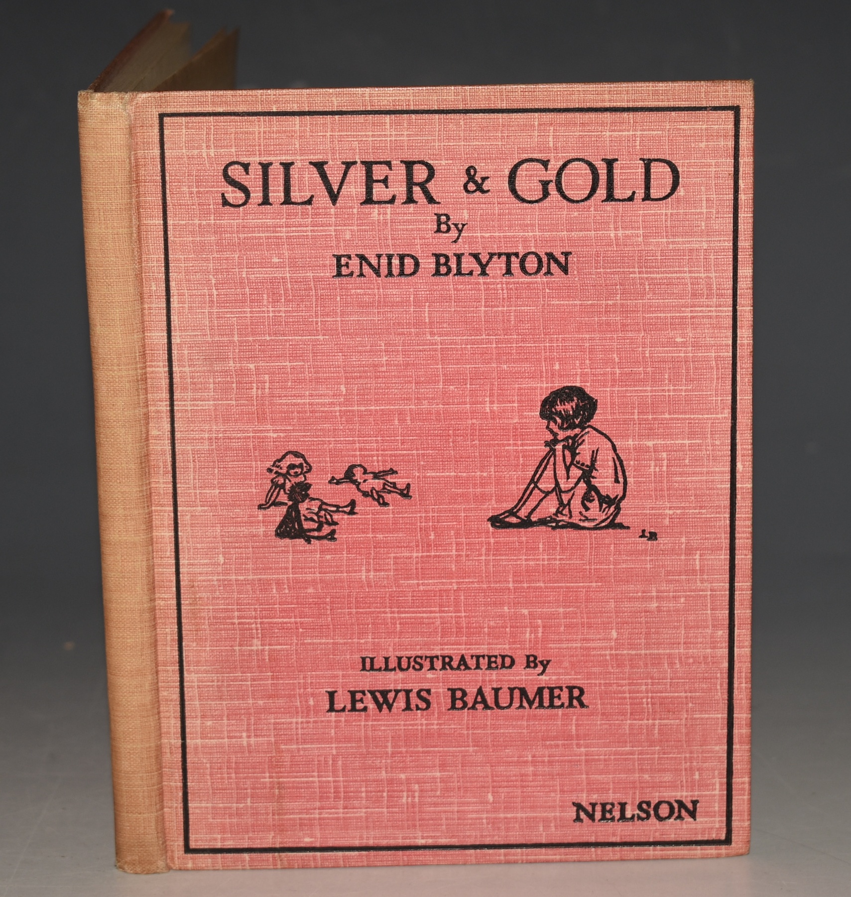 Silver and Gold Illustrated by Lewis Baumer. INSCRIBED BY THE AUTHOR.