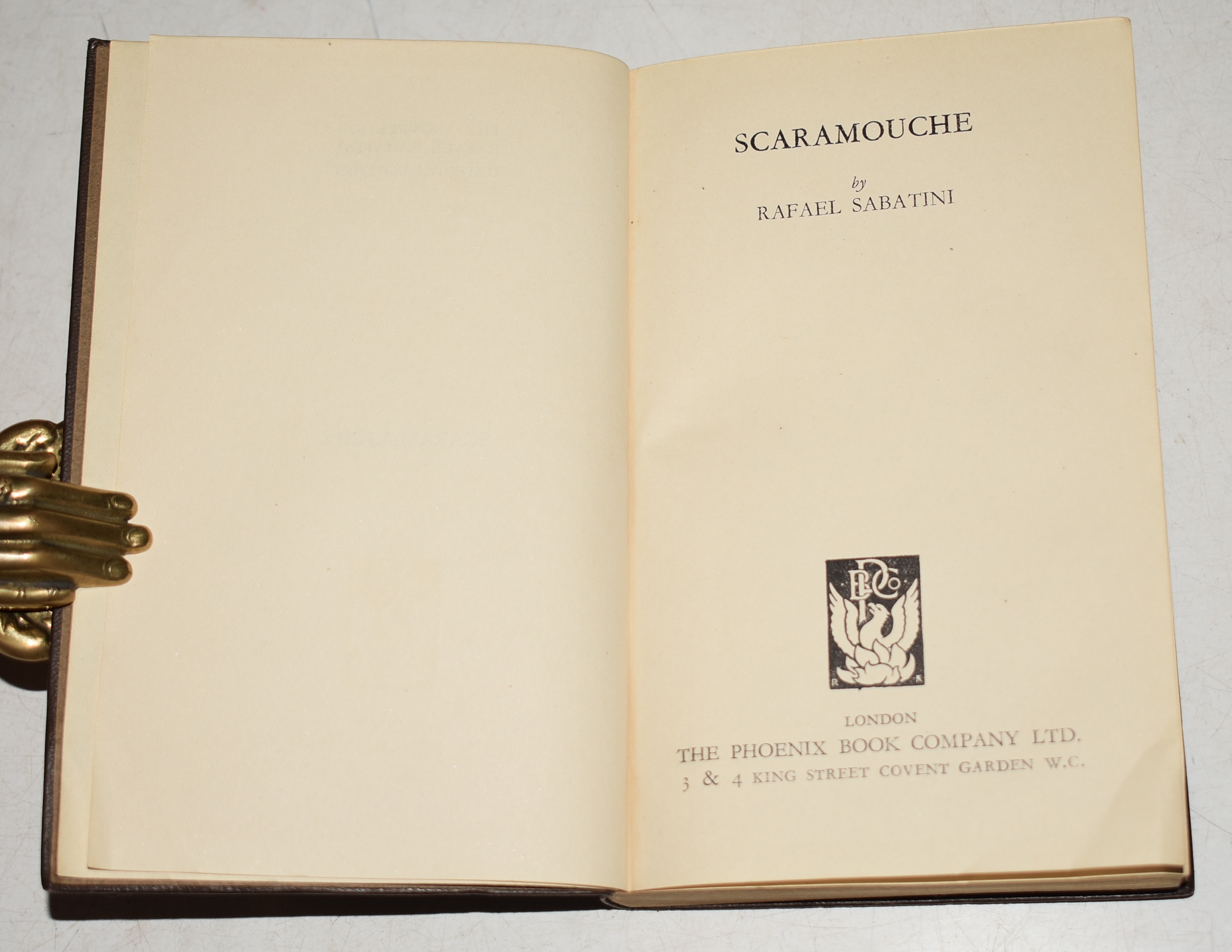 The Novels of Rafael Sabatini. Uniform edition. (Pocket edition)