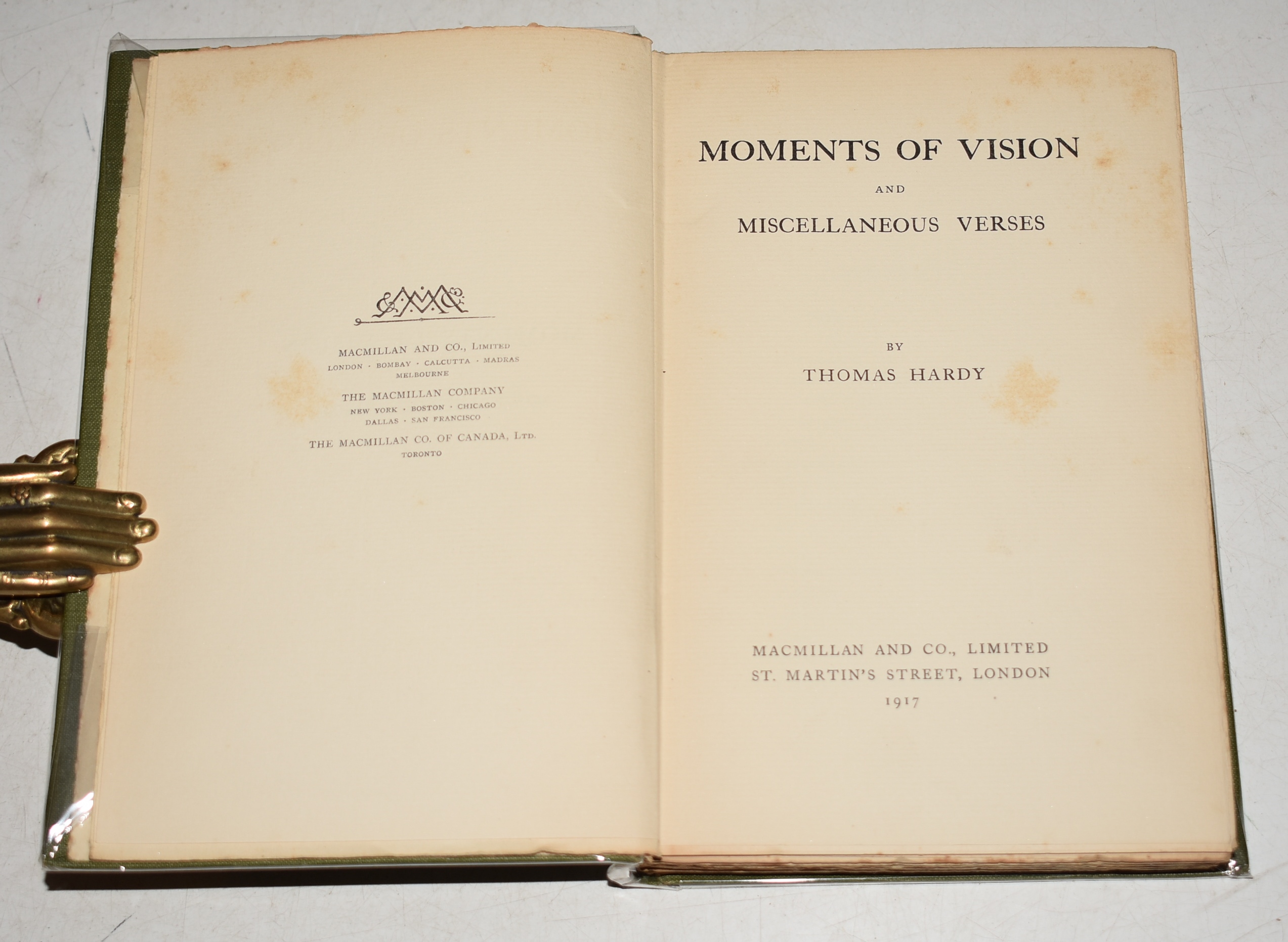 Moments of Vision and Miscellaneous Verses.