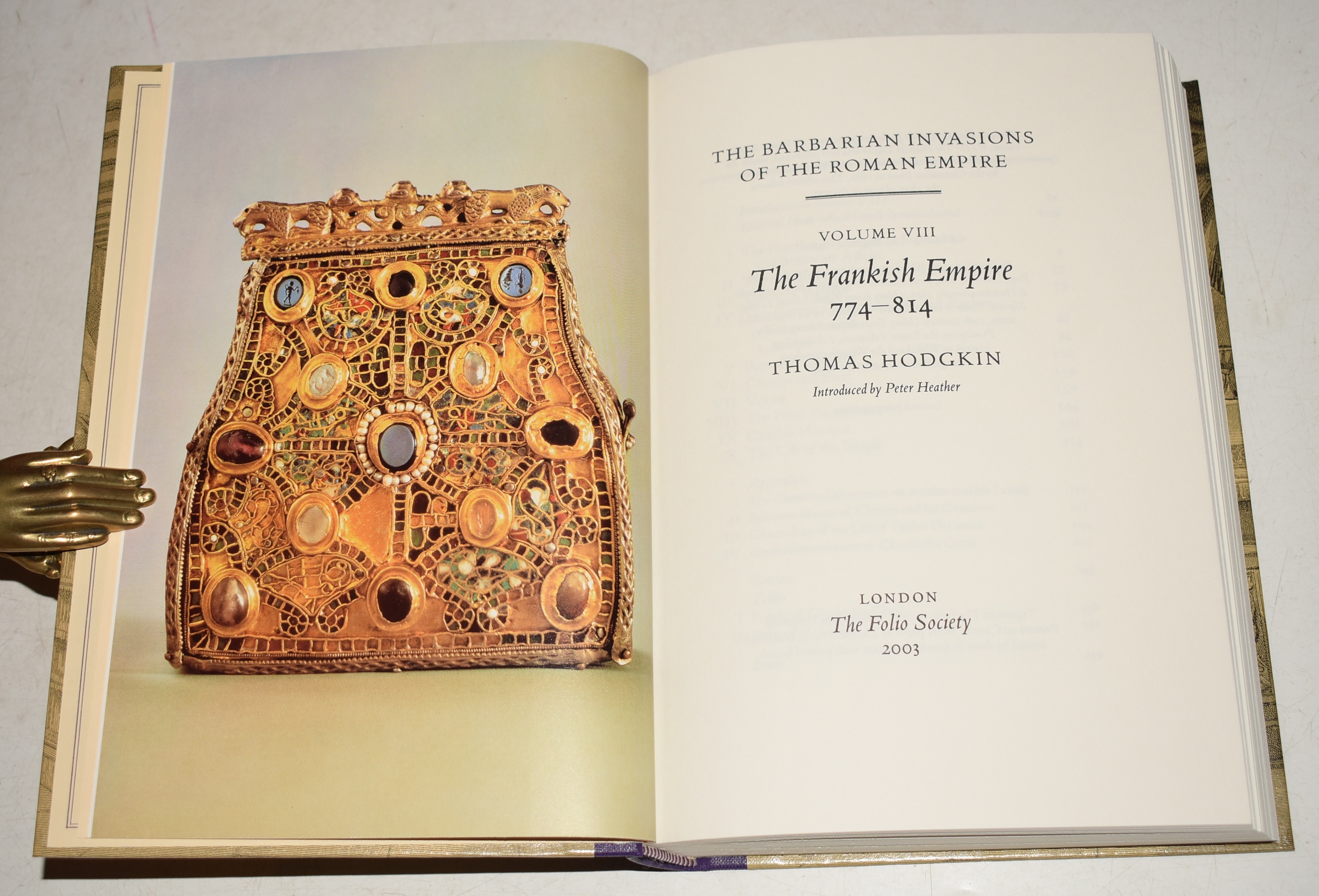 The Barbarian Invasions of The Roman Empire. In 8 Volumes. The Visigothic Invasion; The Huns and The Vandals; The Ostro Goths; The Imperial Restoration; The Lombard Invasion; The Lombard Kingdom; The Frankish Invasion; The Frankish Empire.