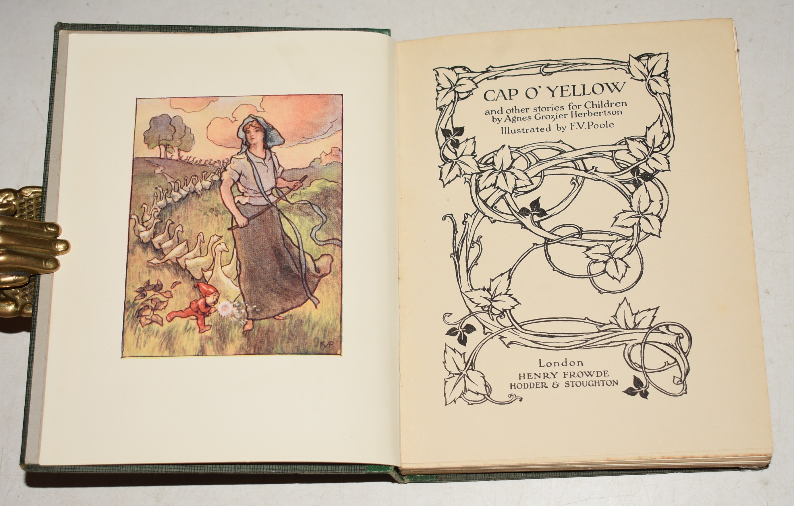 Cap-O’-Yellow & Other Stories for Children Illustrated by F.V. Poole