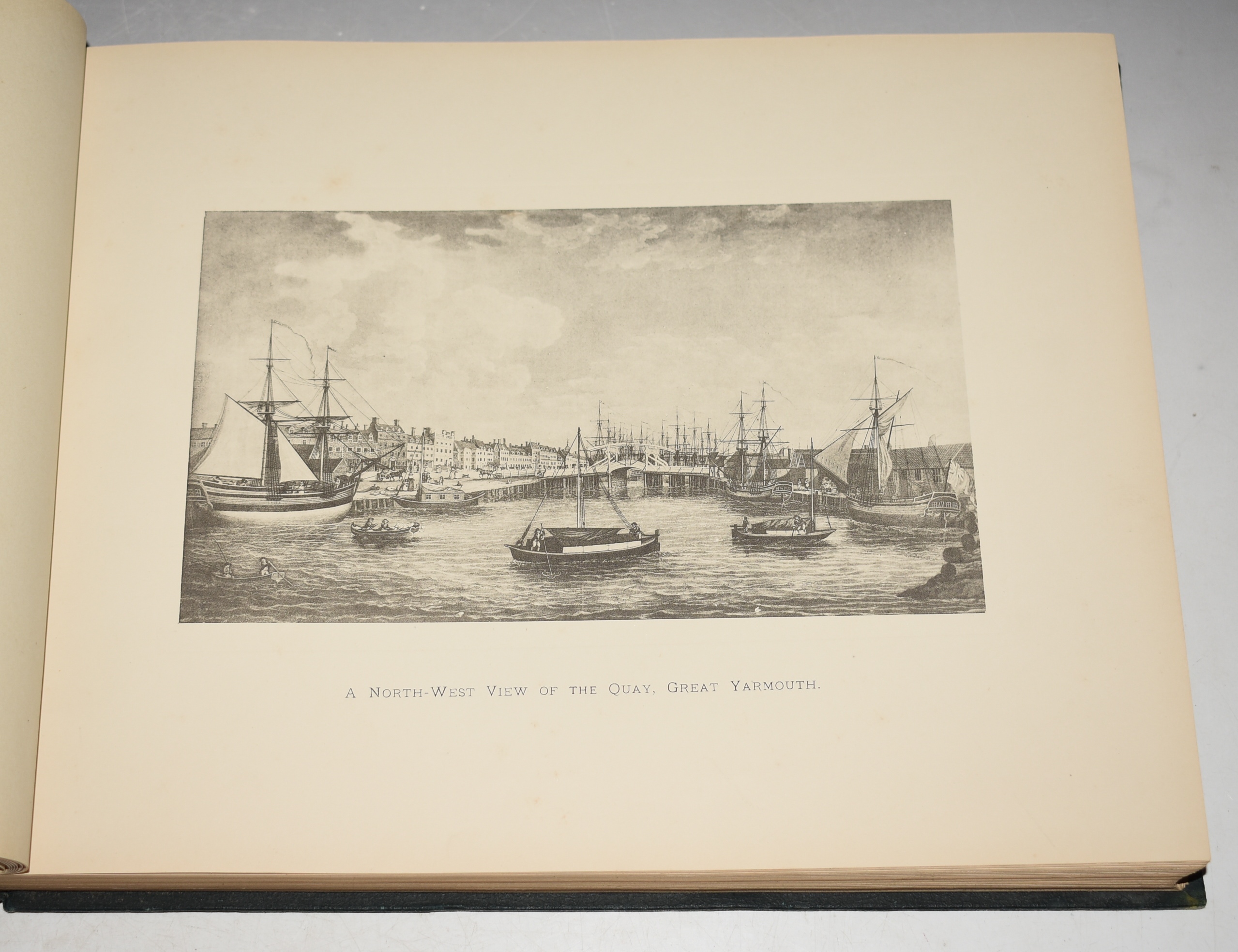 In and About Ancient Yarmouth A Portfolio of Reproductions of Old and Unique Pictures of Bygone Yarmouth,