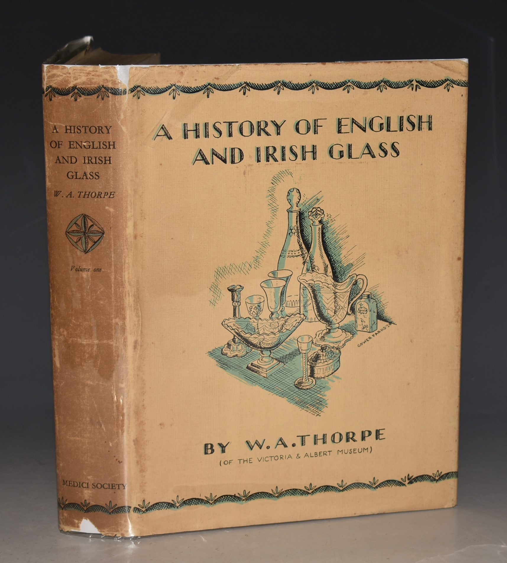 A History of English & Irish Glass. Volume One. SIGNED LIMITED EDITION.