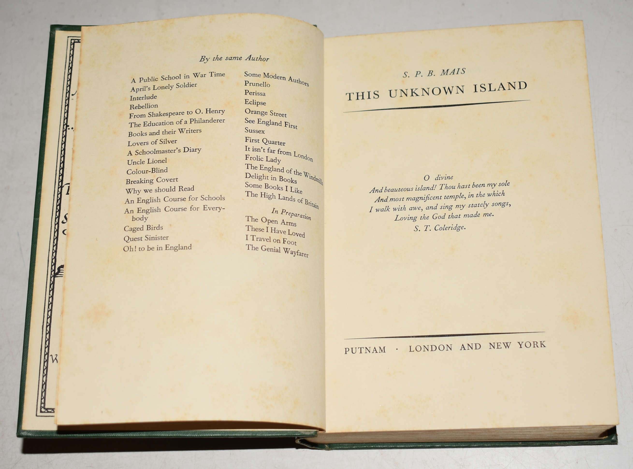 This Unknown Island