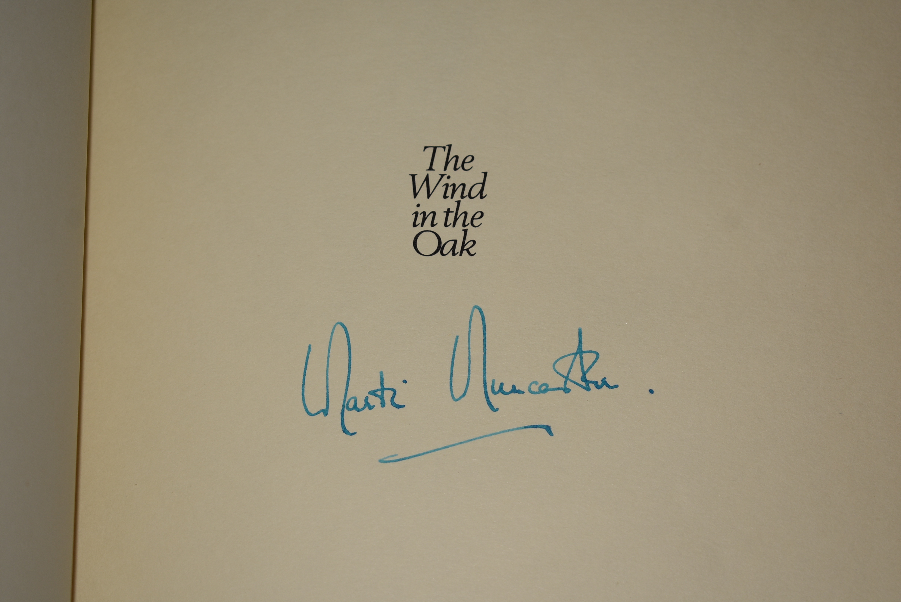 The Wind In The Oak The Life, Work and Philosophy of the Marine and Landscape Artist Claude Muncaster. SIGNED LIMITED EDITION.