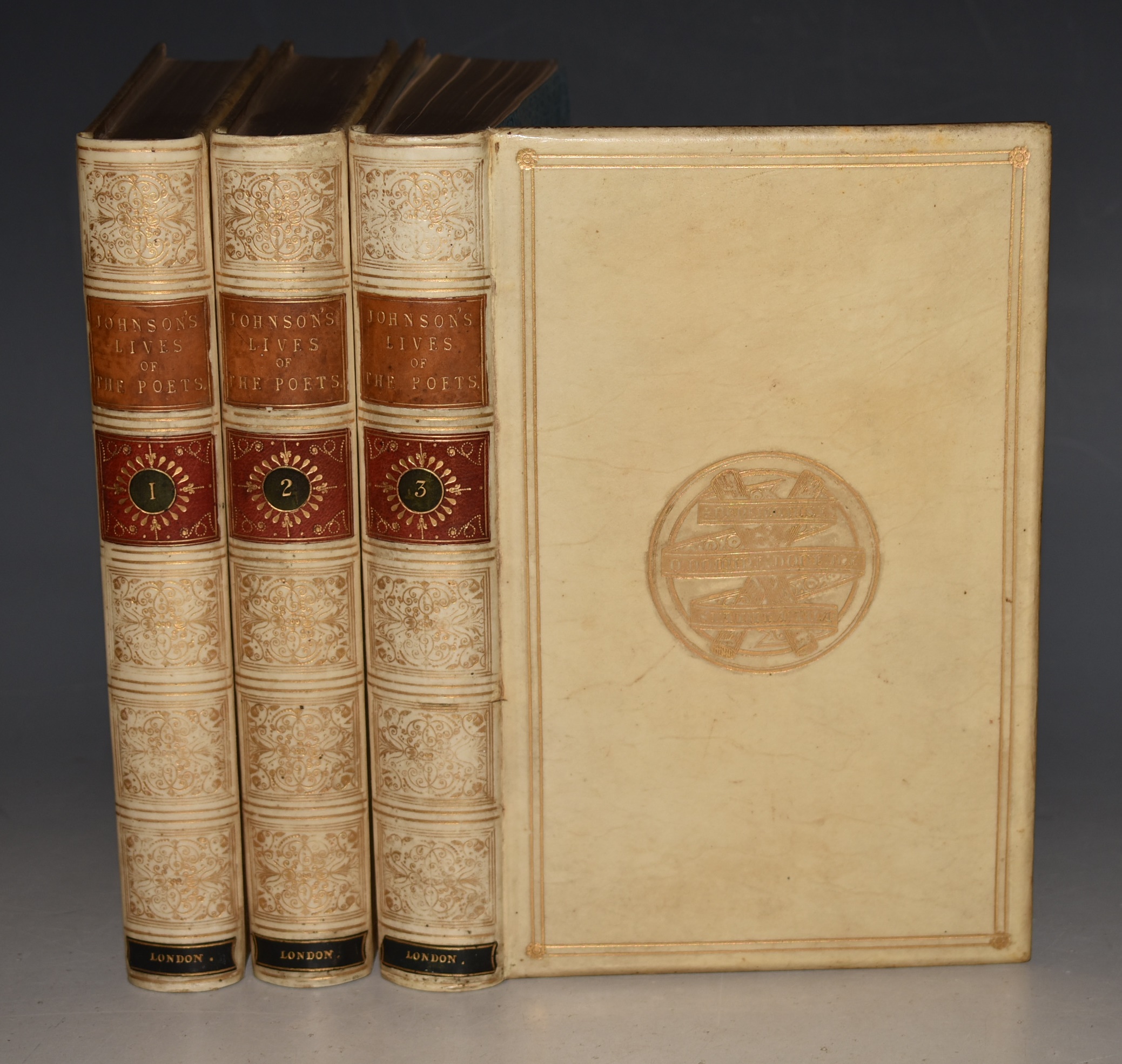 The Lives of The Most Eminent English Poets. With Critical Observations On Their Works. With notes corrective and explanatory, by Peter Cunningham. In Three Volumes.