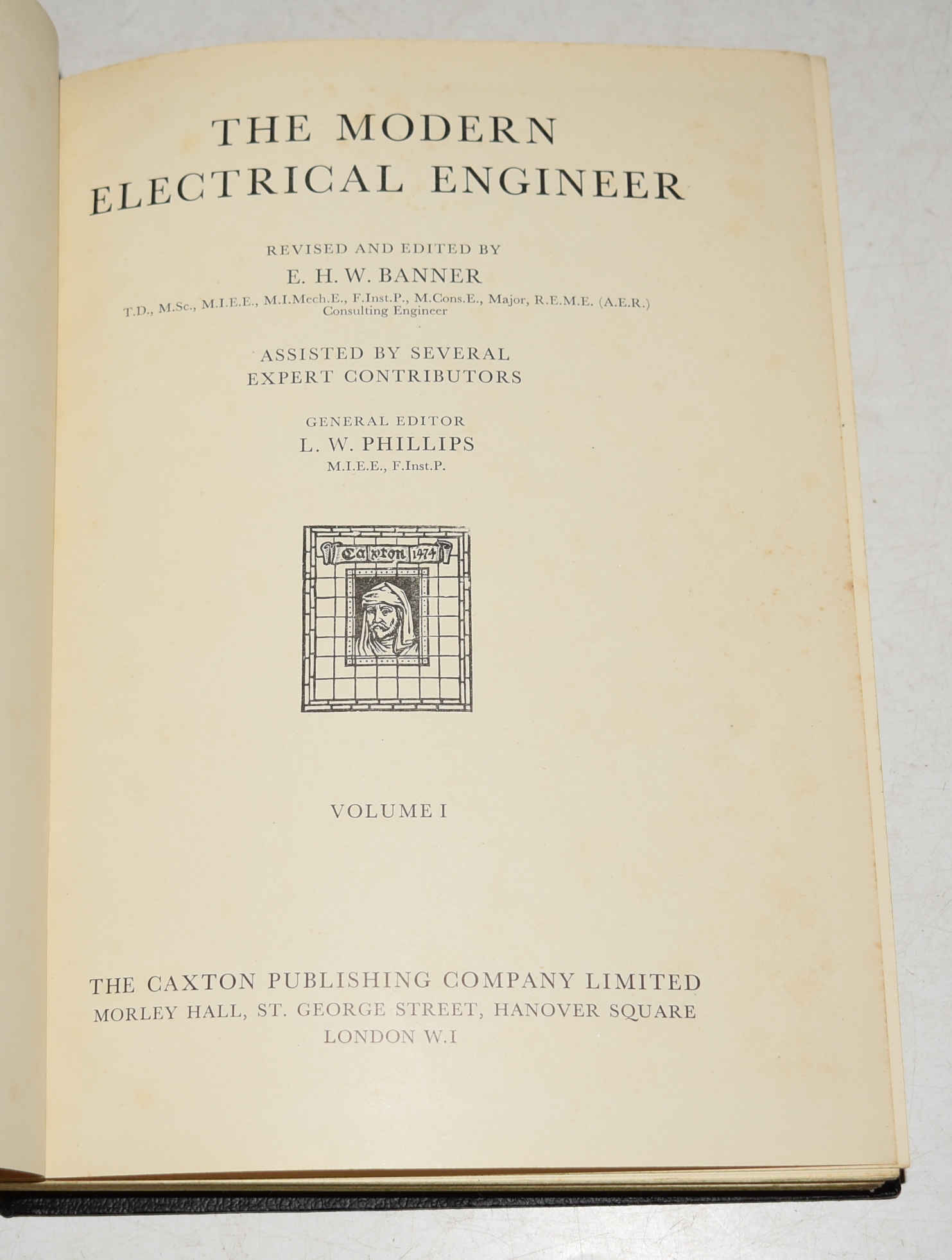 The Modern Electrical Engineer. With 32 full-page half-tones and 652 illustrations in the text. Four volumes complete with Index bound into volume 4.