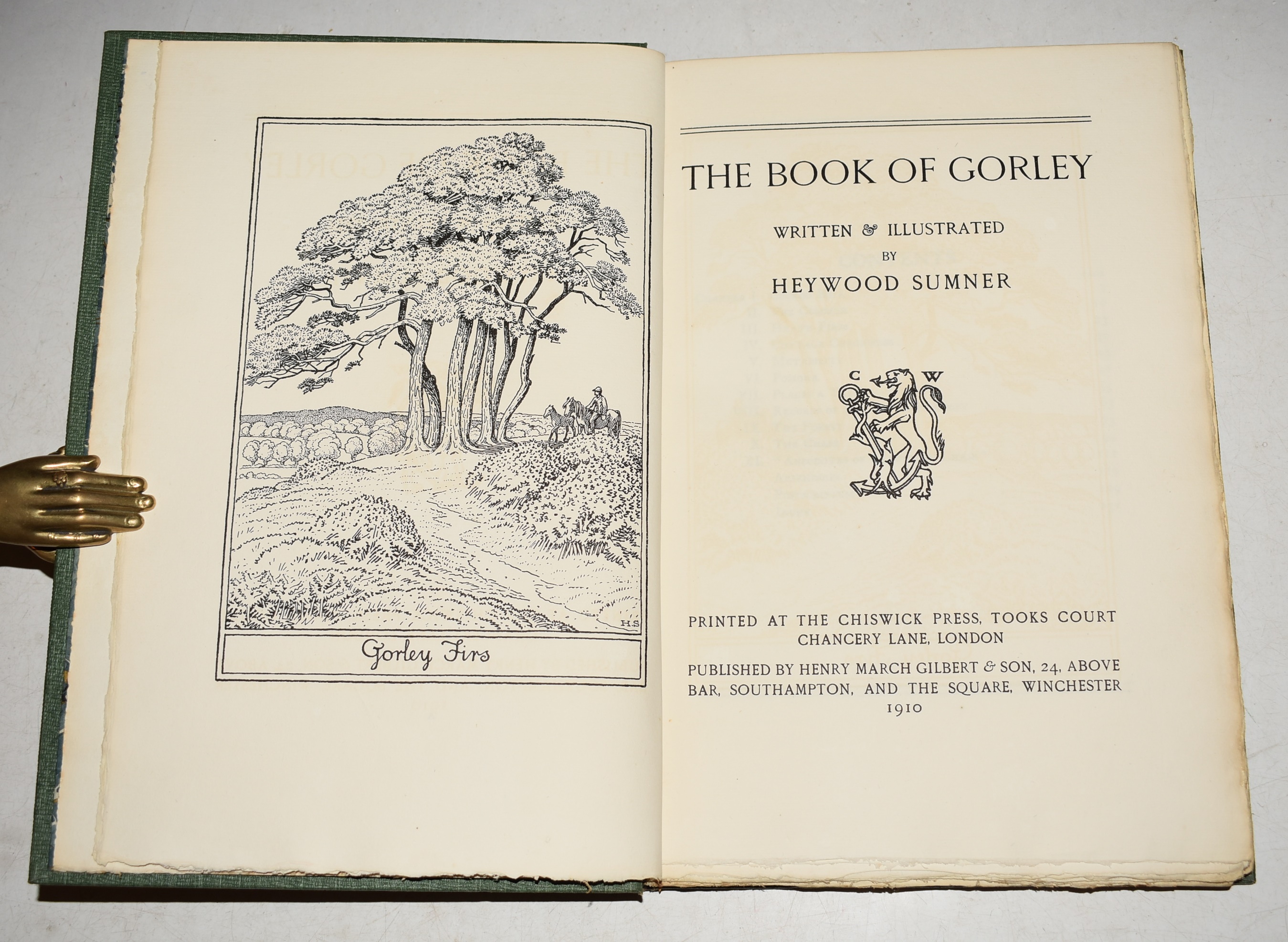 The Book of Gorley. Written & Illustrated by Heywood Sumner.