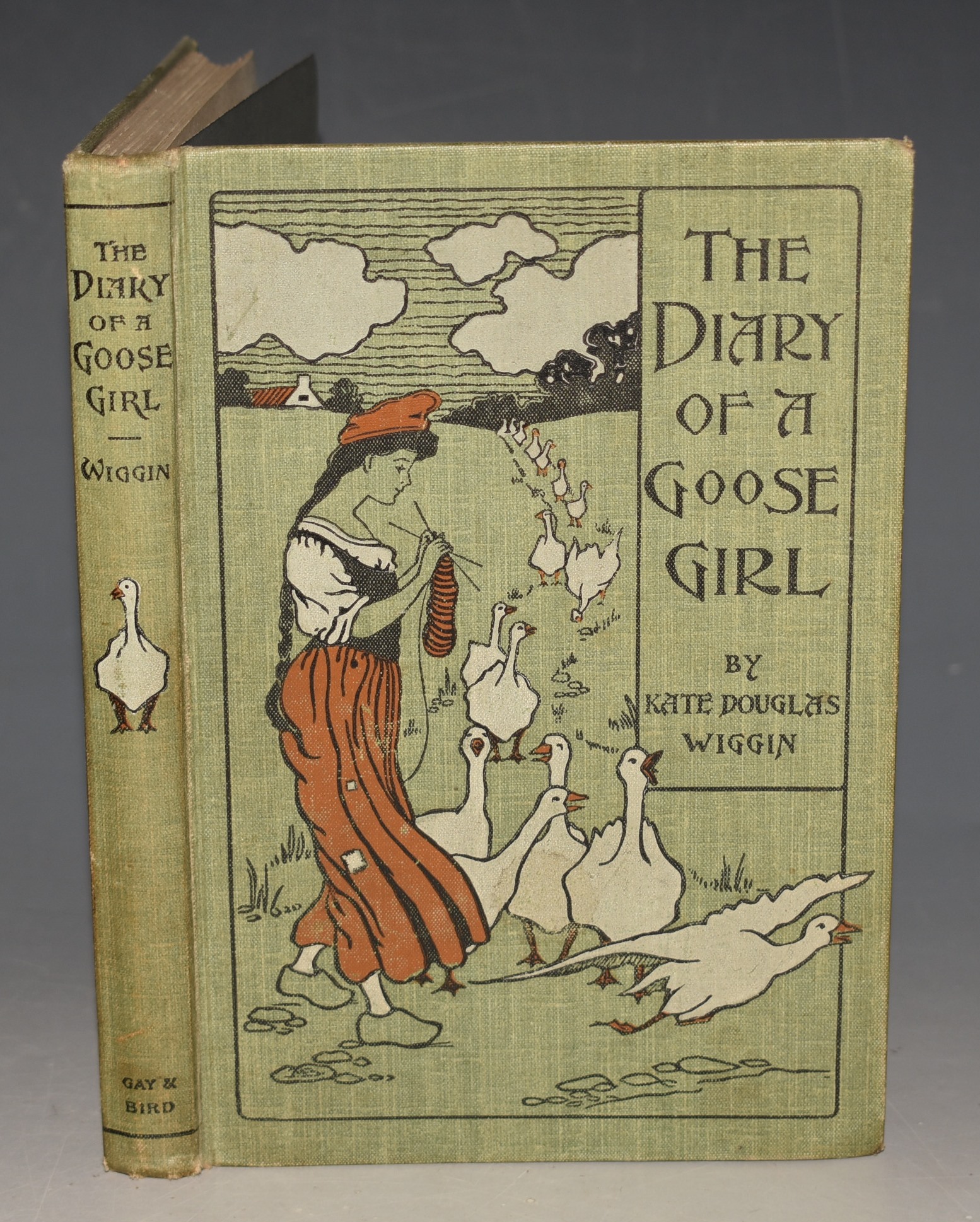 The Diary of A Goose Girl With Illustrations by Claude A. Shepperson.
