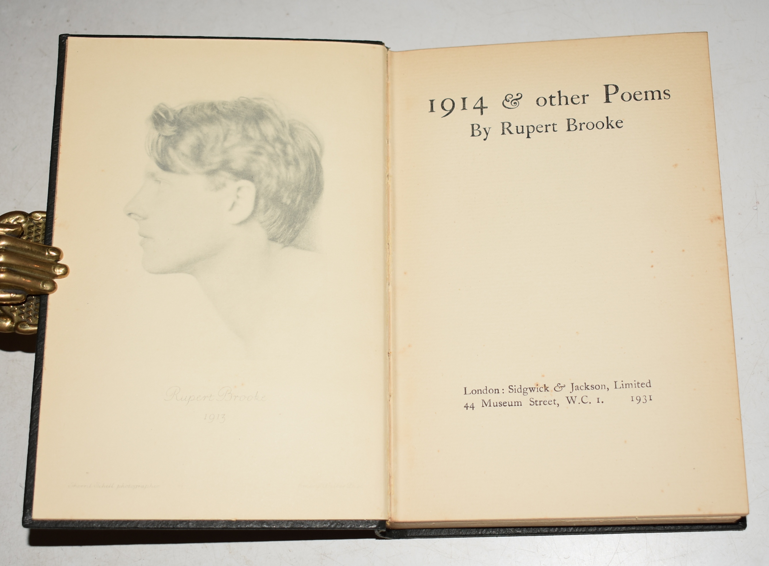 Poems By Rupert Brooke, AND, 1914 and Other Poems Two Volumes in One.