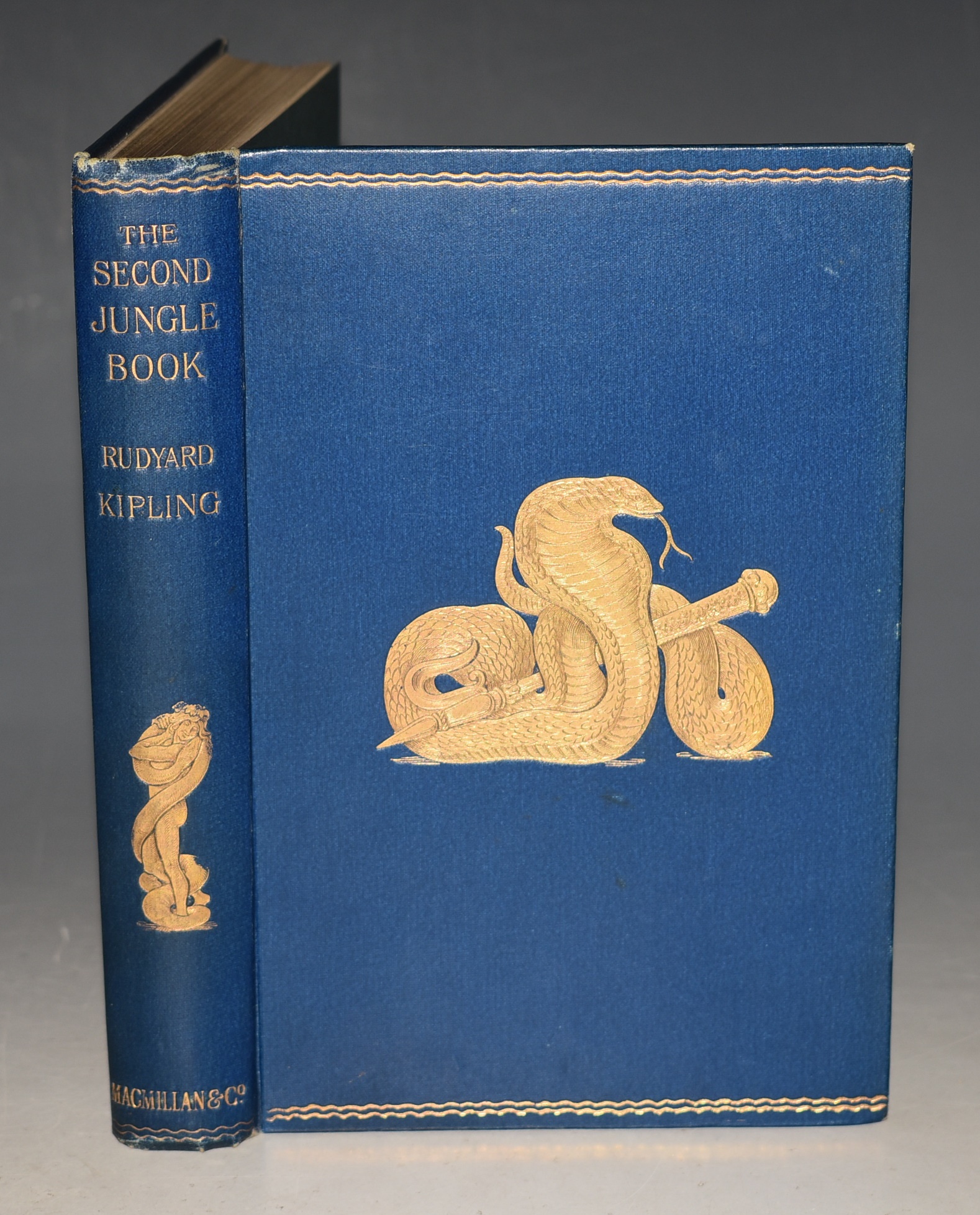 The Second Jungle Book With Illustrations by J. Lockwood Kipling.