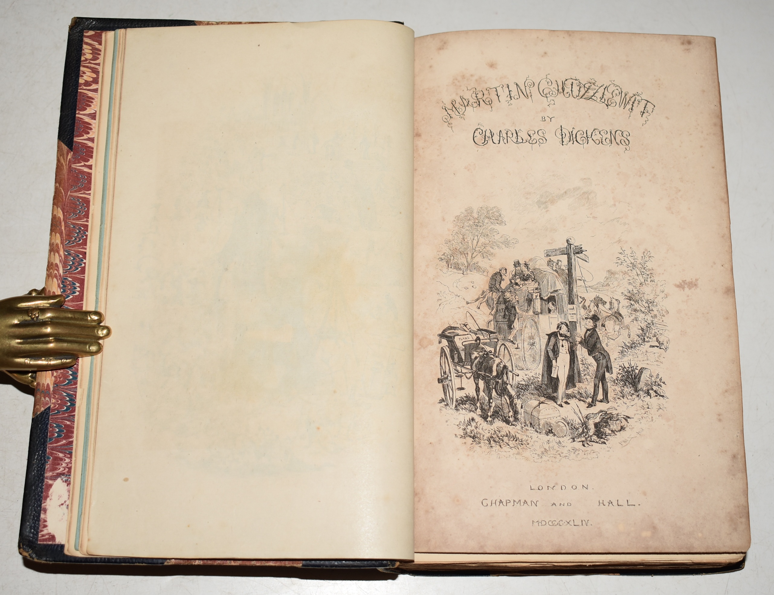 The Life and Adventures of Martin Chuzzlewit.