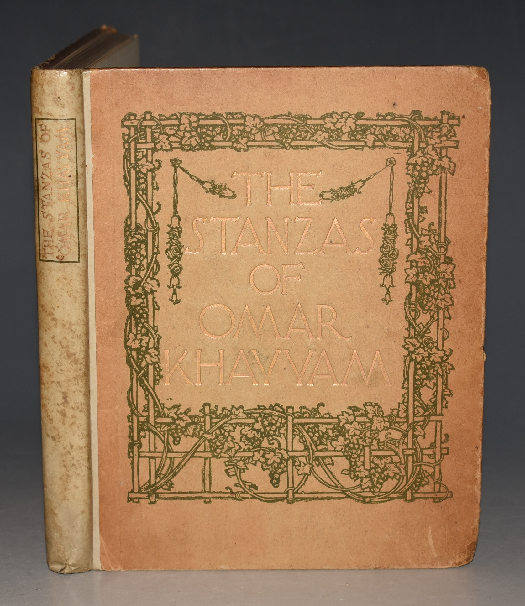 The Stanzas of Omar Khayyam Translated from the Persian by John Leslie Garner. Second Edition.
