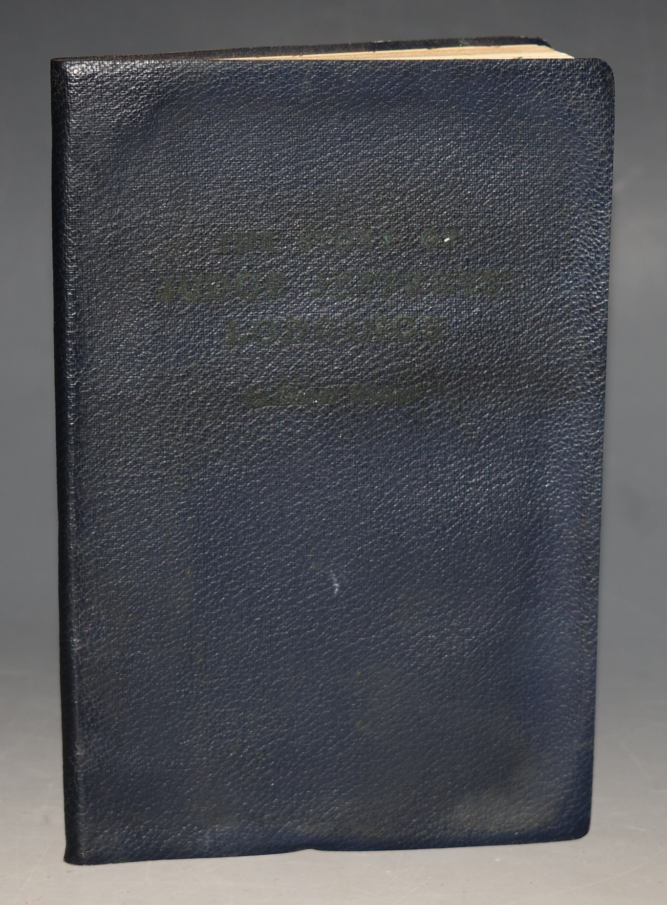 The Story of Judge Jefferys' Lodgings And the Historical Events which it was Associated. With a Preface by Michael Pinney.