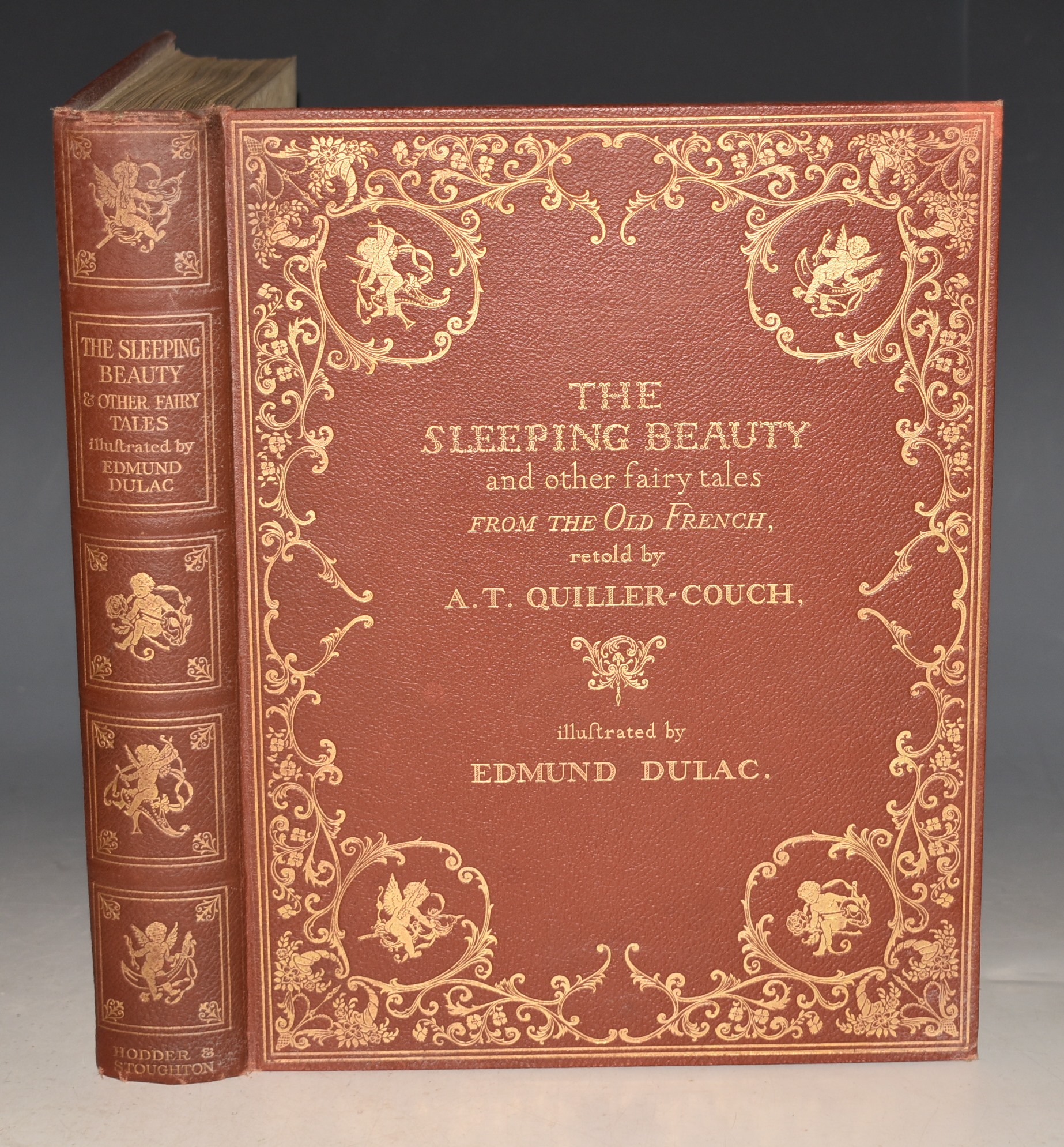 The Sleeping Beauty and other Fairy Tales From the Old French. Retold by Air Arthur Quiller-Couch. Illustrated by Edmund Dulac.