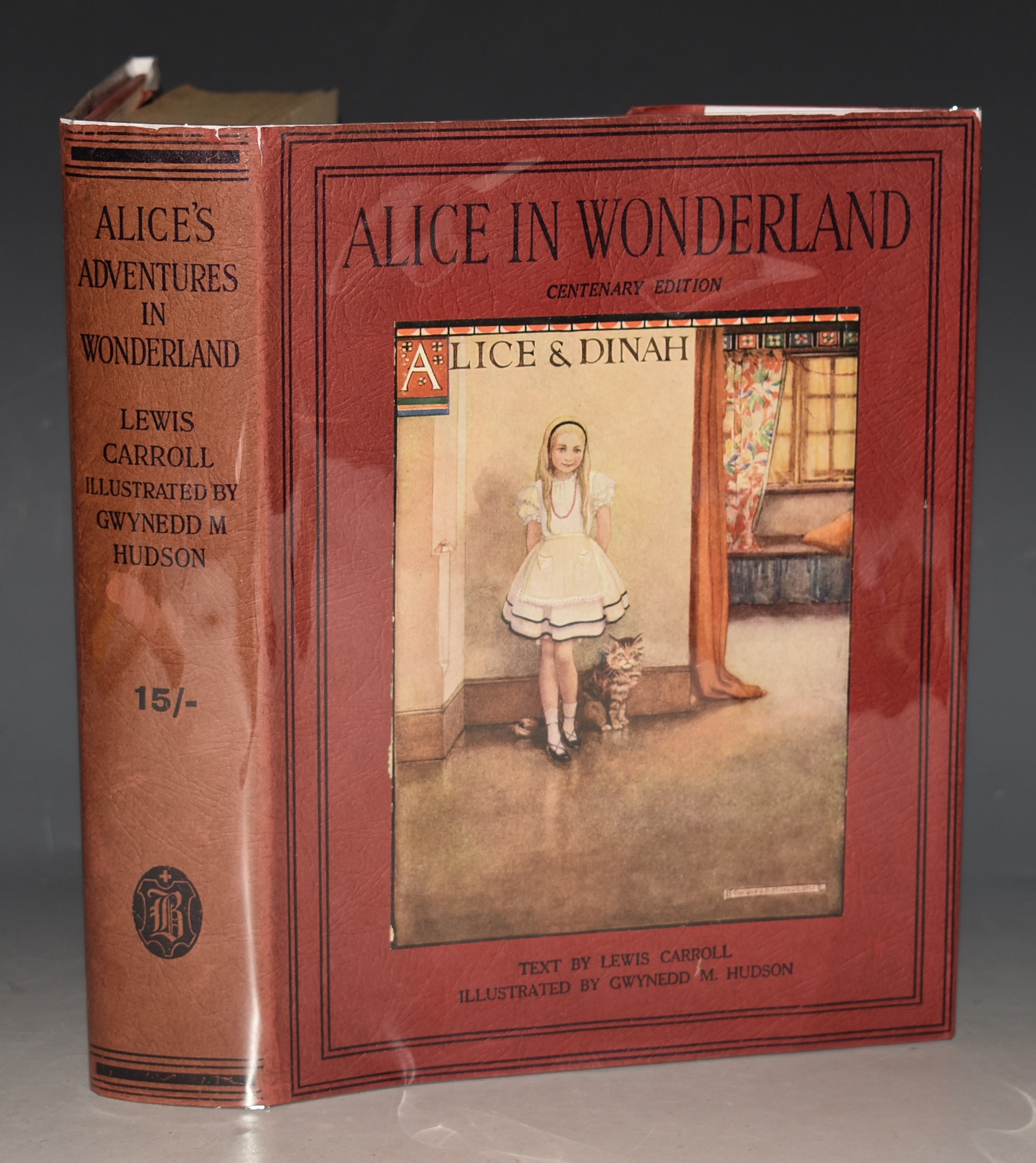 Alice's Adventures in Wonderland Centenary Edition. Illustrated by Gwynedd M. Hudson.