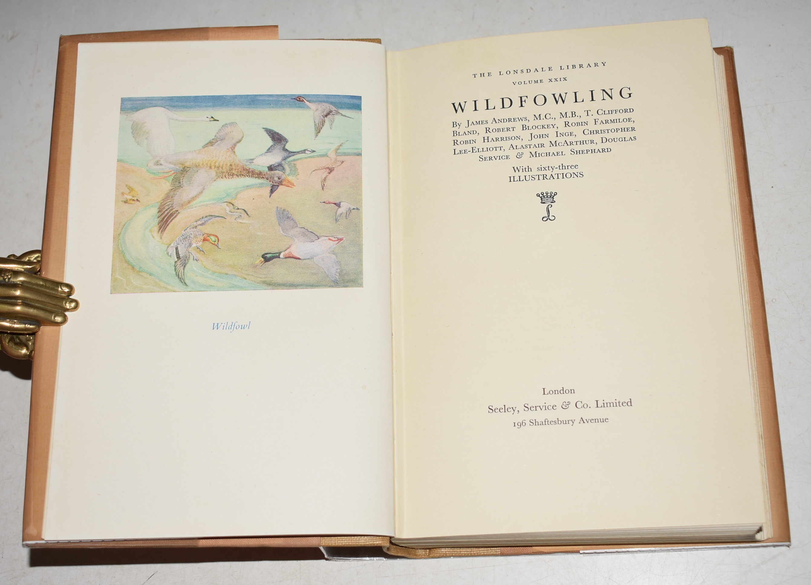 Wildfowling. (The Lonsdale Library Vol. XXIX).