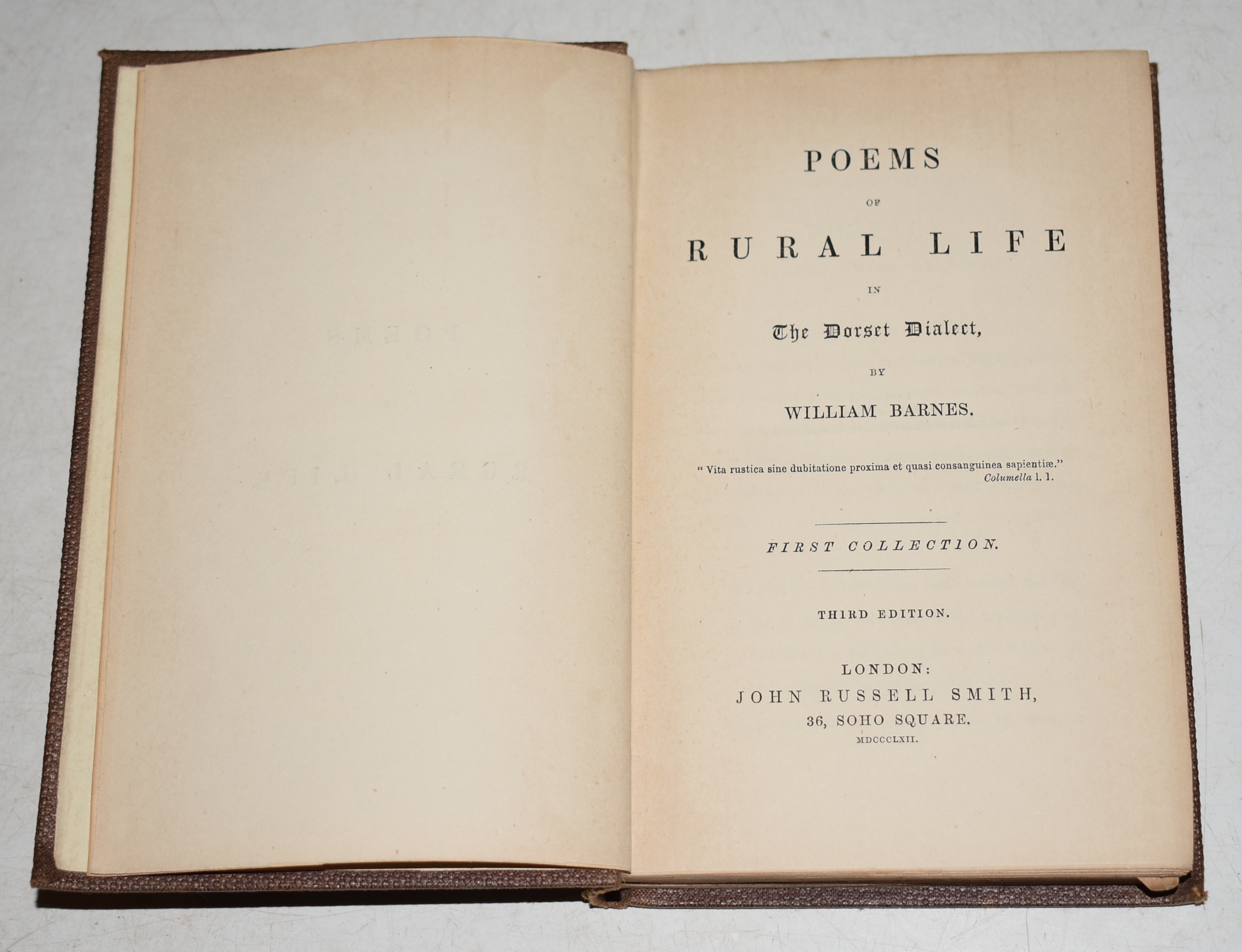Poems of Rural Life in The Dorset Dialect First Collection