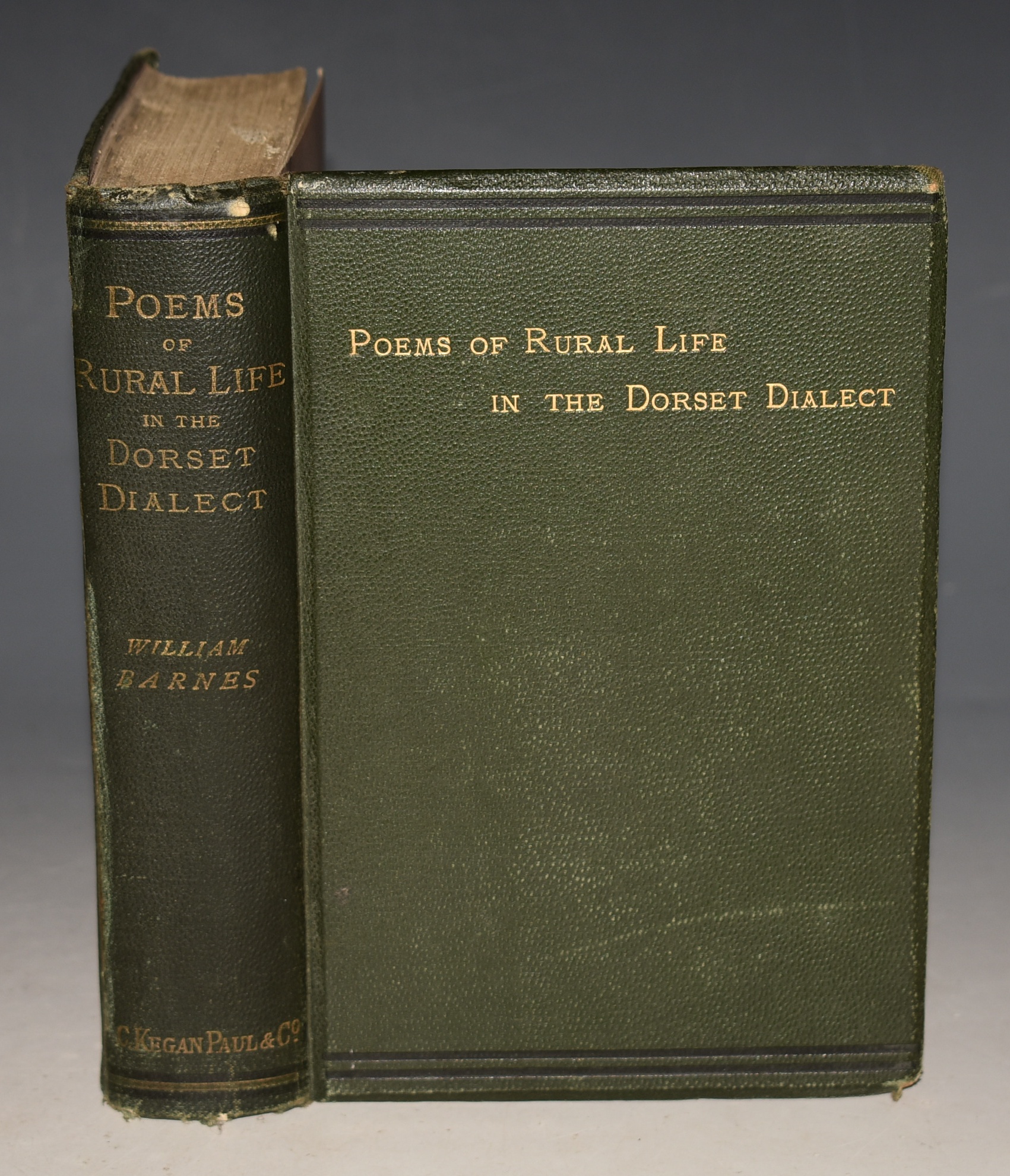 Poems of Rural Life in the Dorset Dialect. Signed