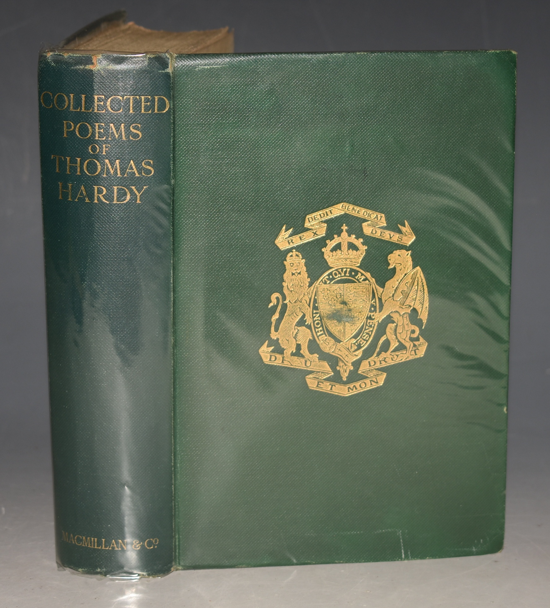 Collected Poems of Thomas Hardy The Poetical Works of Thomas Hardy. Vol. 1: Lyrical, Narratory, and Reflective.